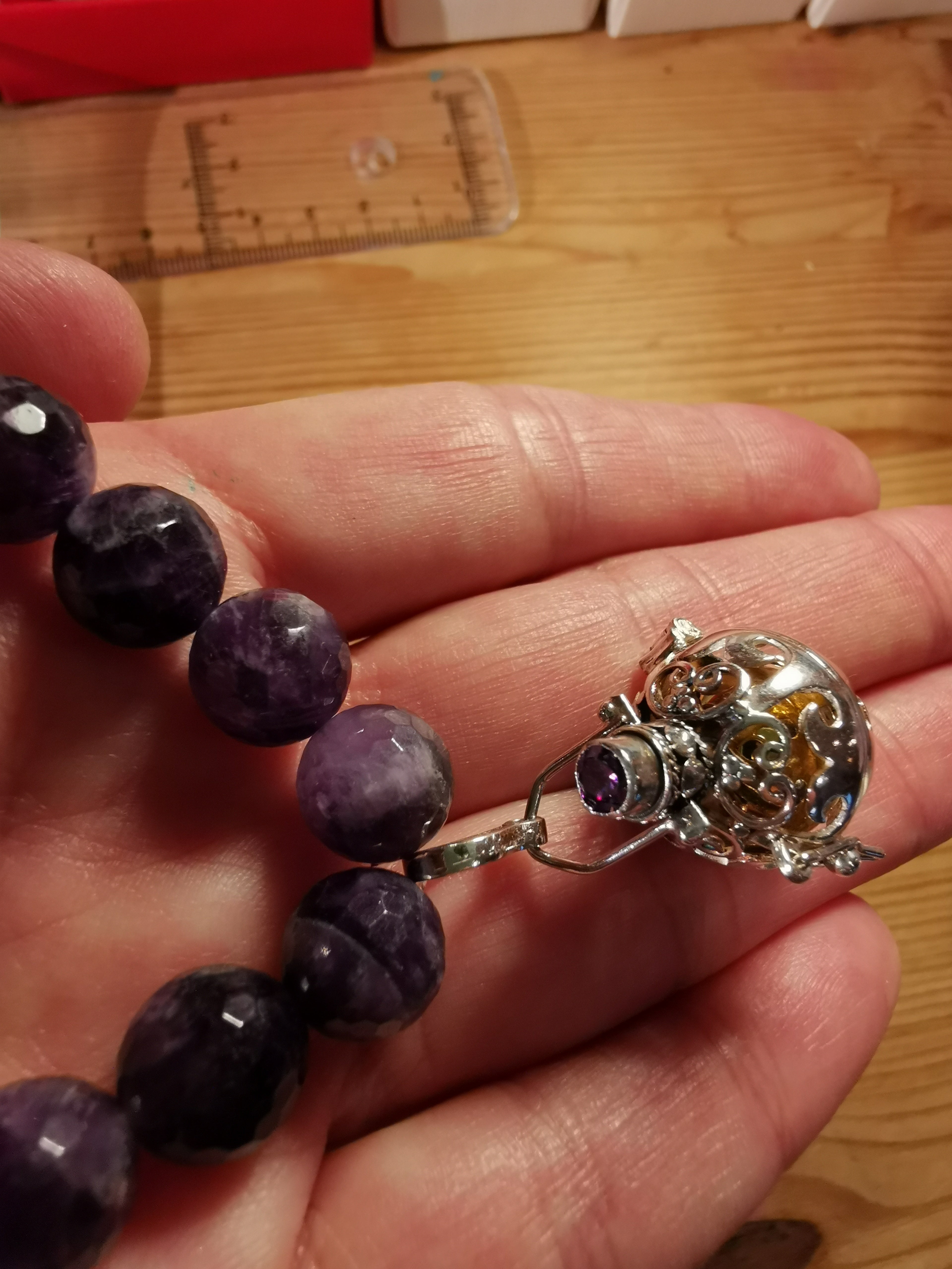 Massarbeit - Edelstein Engelsrufer Armband nach Wunsch