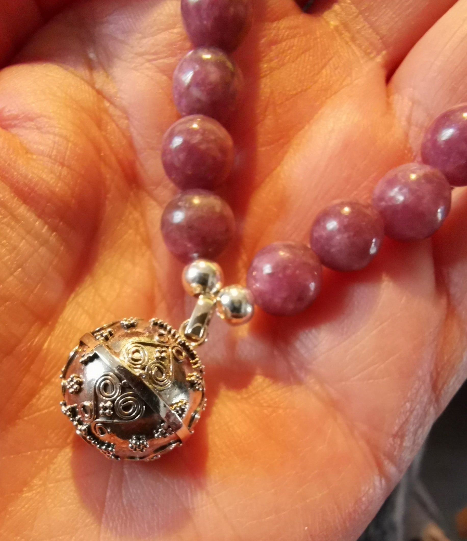 Engelsrufer Klangkugel Karma Schmuck Edelstein Heilstein Armband