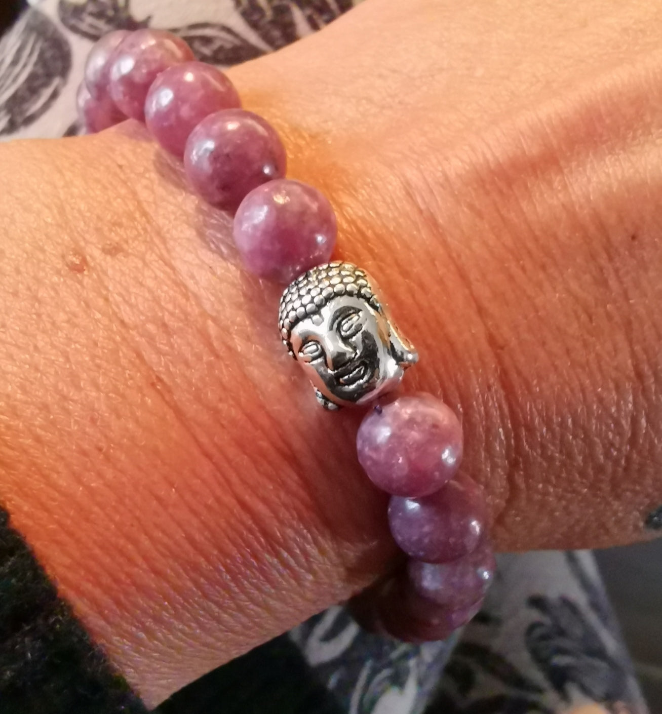 Buddha Chakra Karma Edelstein Heilstein Armband samaki mallorca