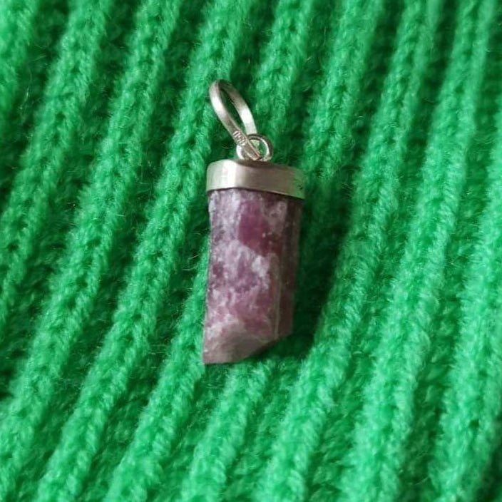 Edelstein Heilstein Turmalin Schmuck Anhänger Mallorca
