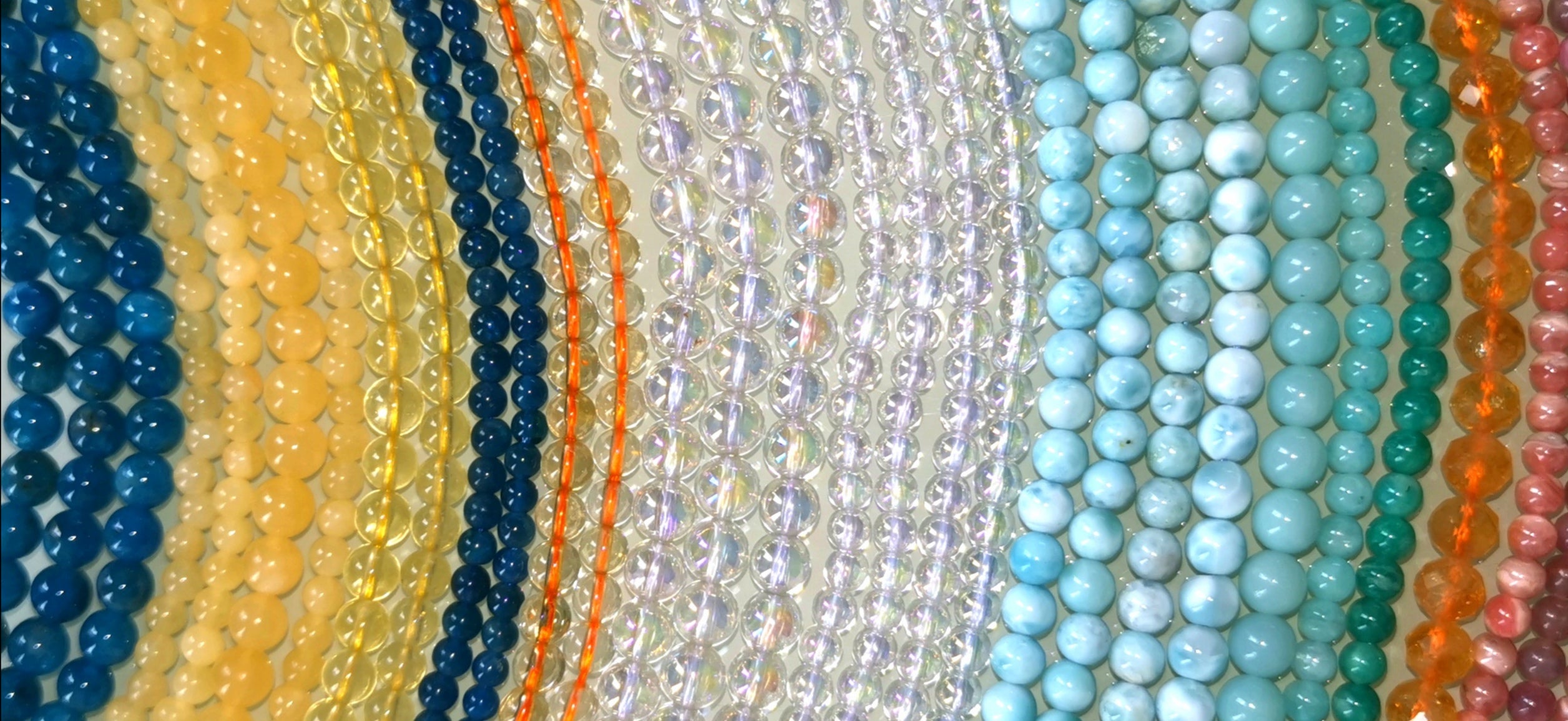 Heliodor Amazonit Larimar Apatit Rubin Mallorca samaki Edelsteine