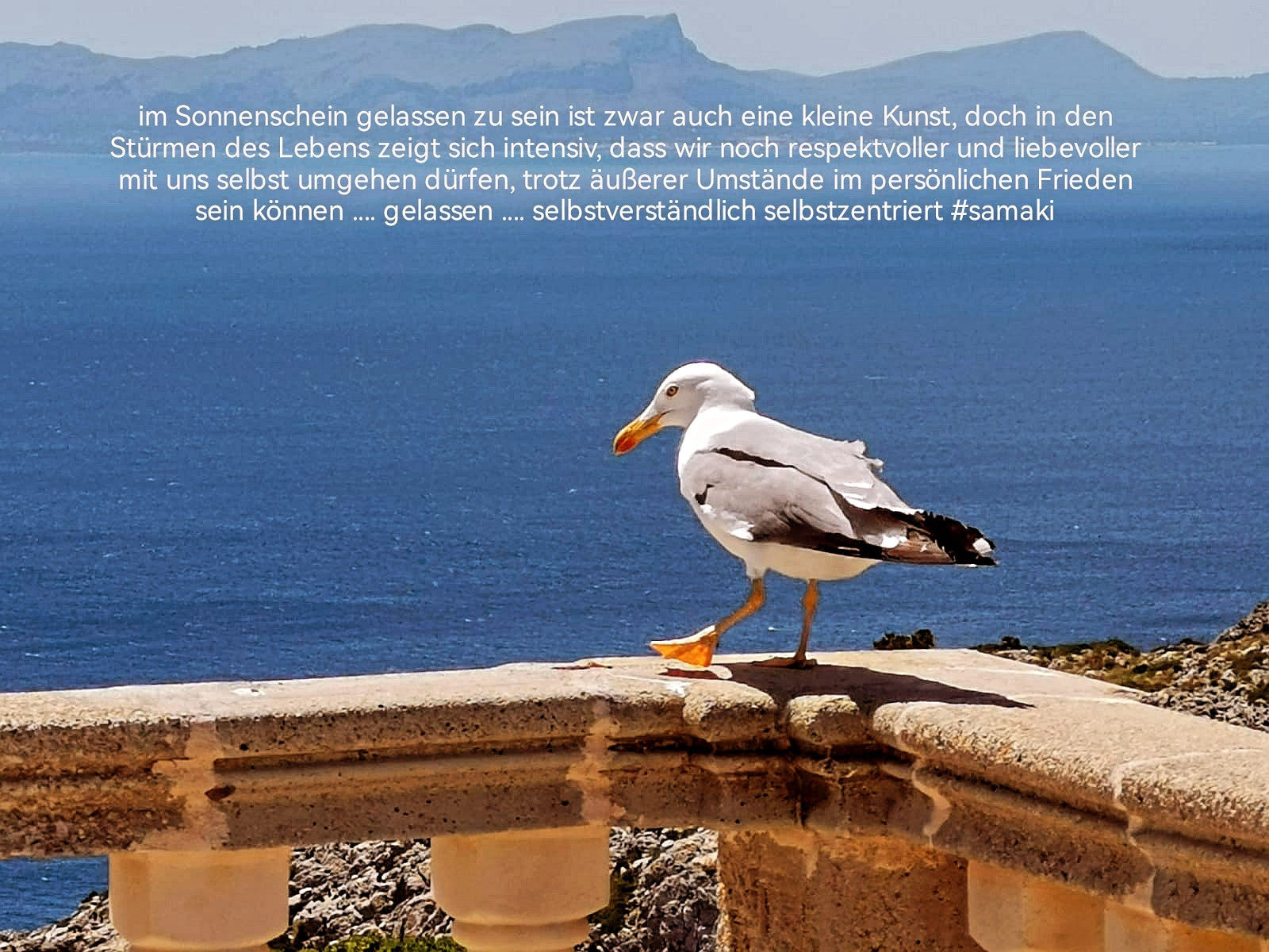 trotz äußerer Umstände im persönlichen Frieden sein können....