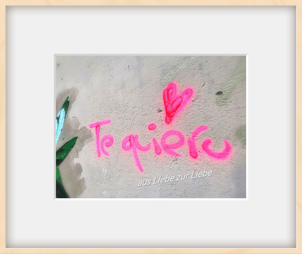aus Liebe zur Liebe