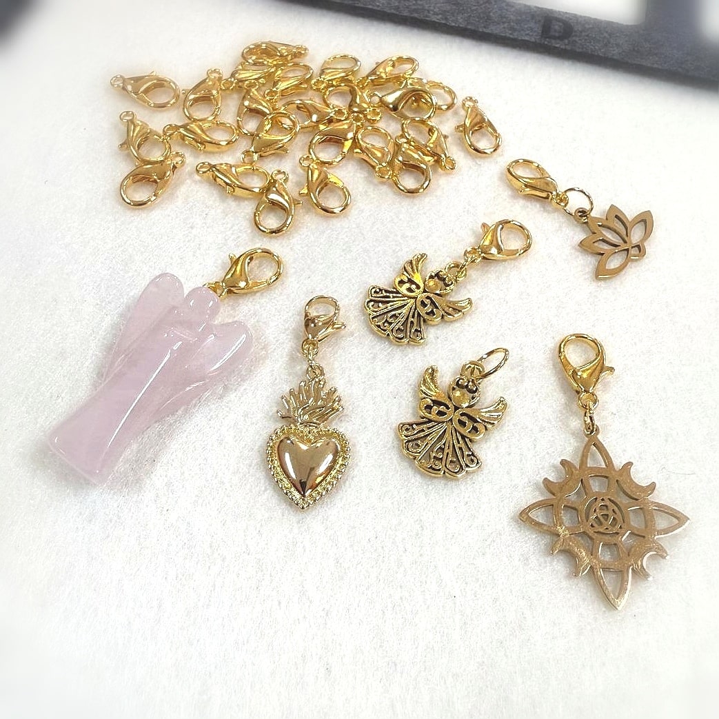 Auge von Nazar Charm – Gold Edelstahl · geweiht für Schutz, Klarheit & Licht