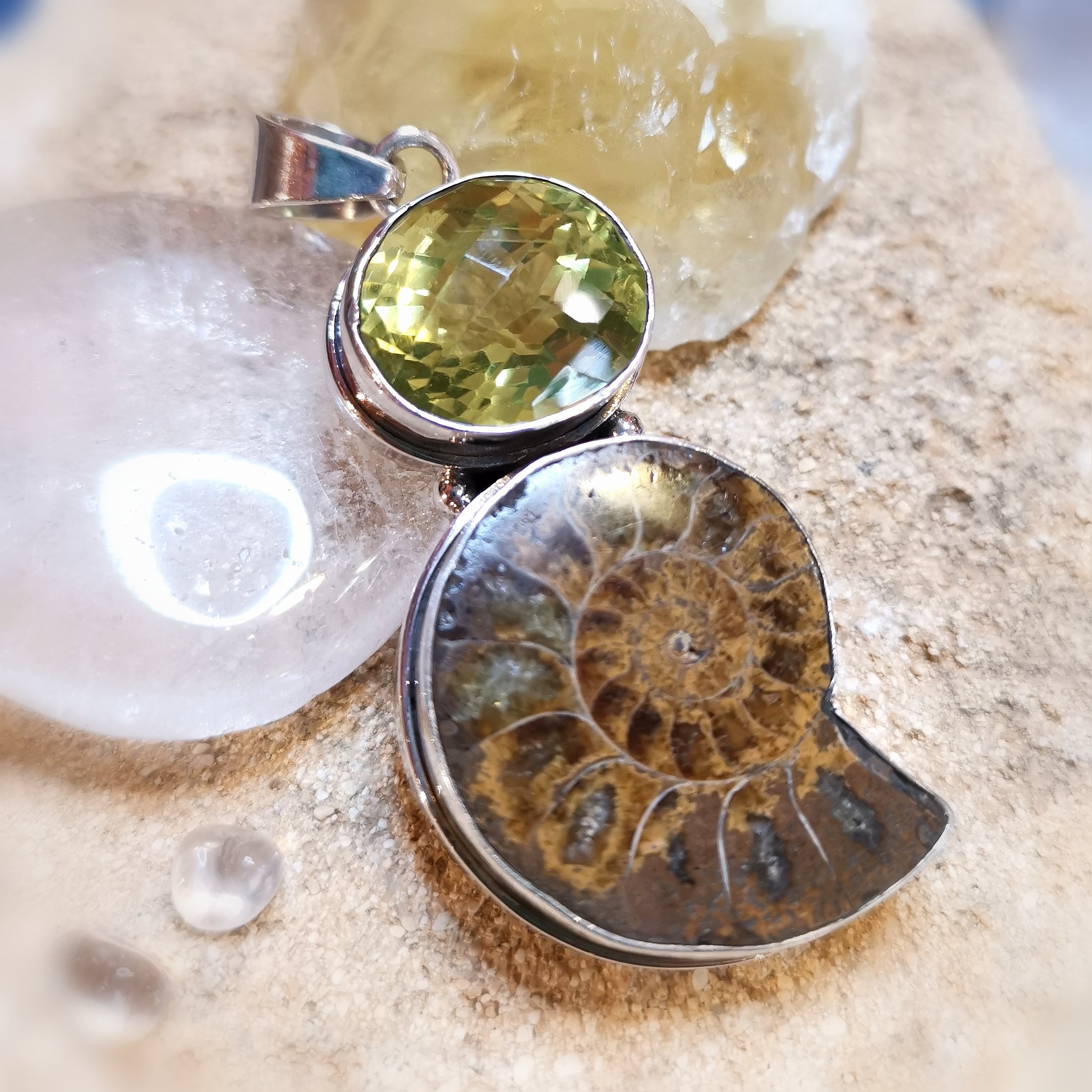 Heilstein Anhänger zur Heilung