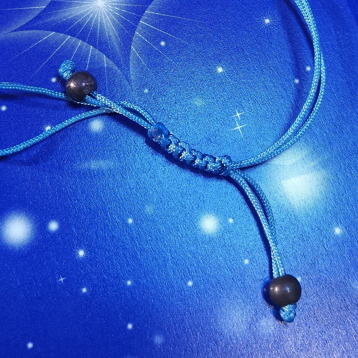 Lapislazuli Edelstein Heilstein Karma Glücksarmband, geweiht, make a wish, wünsche dir ´was, Liebe Schutz Kraft Klarheit