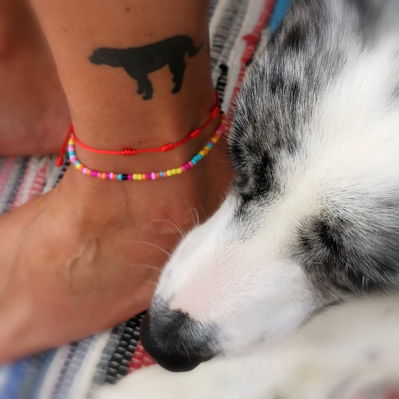 🙏 7 Knoten Kabbala Armband Glücksarmbändchen – geweiht für Schutz, Kraft & Erdung