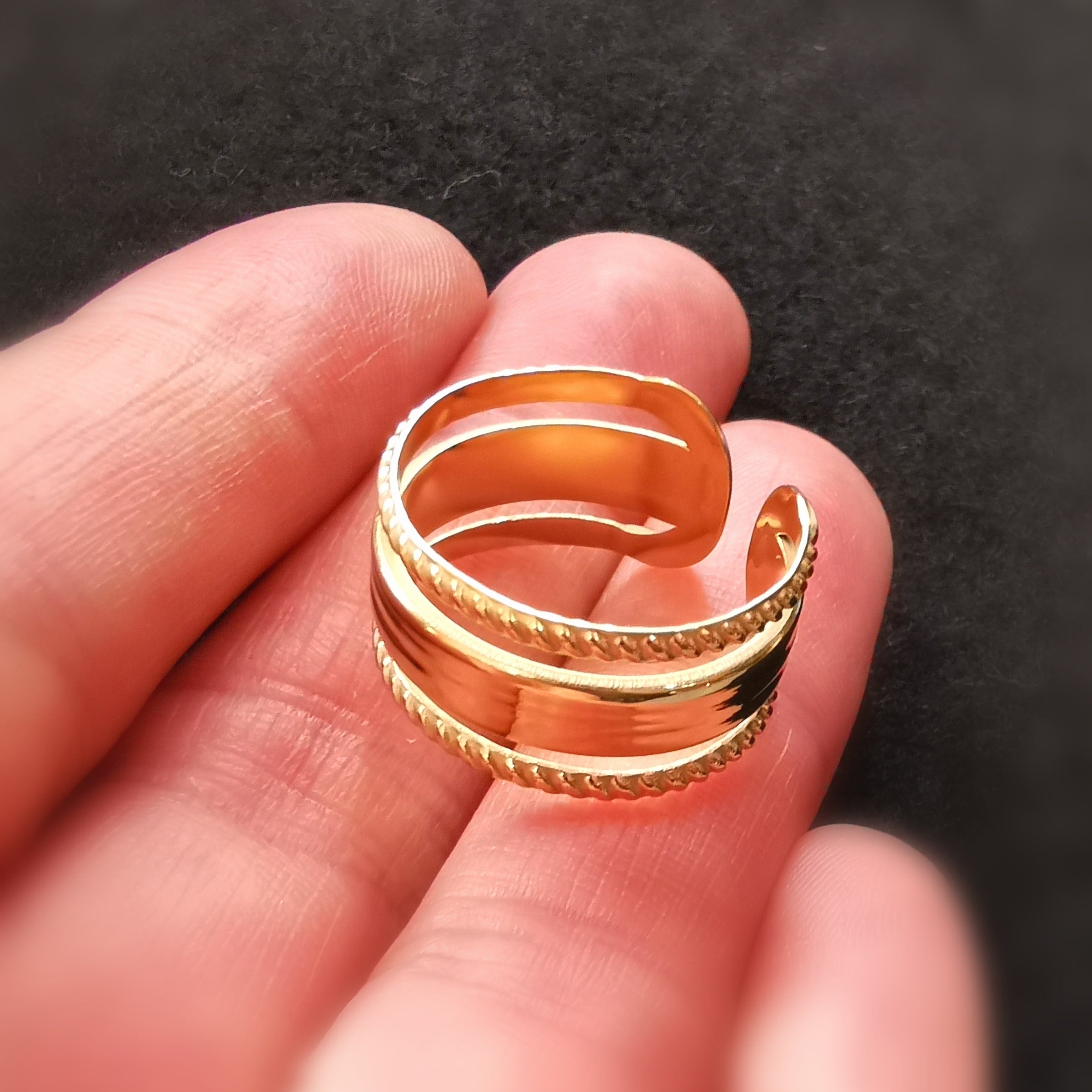 Gold Boho Hippie Karma Schmuck geweiht, innere Sonne