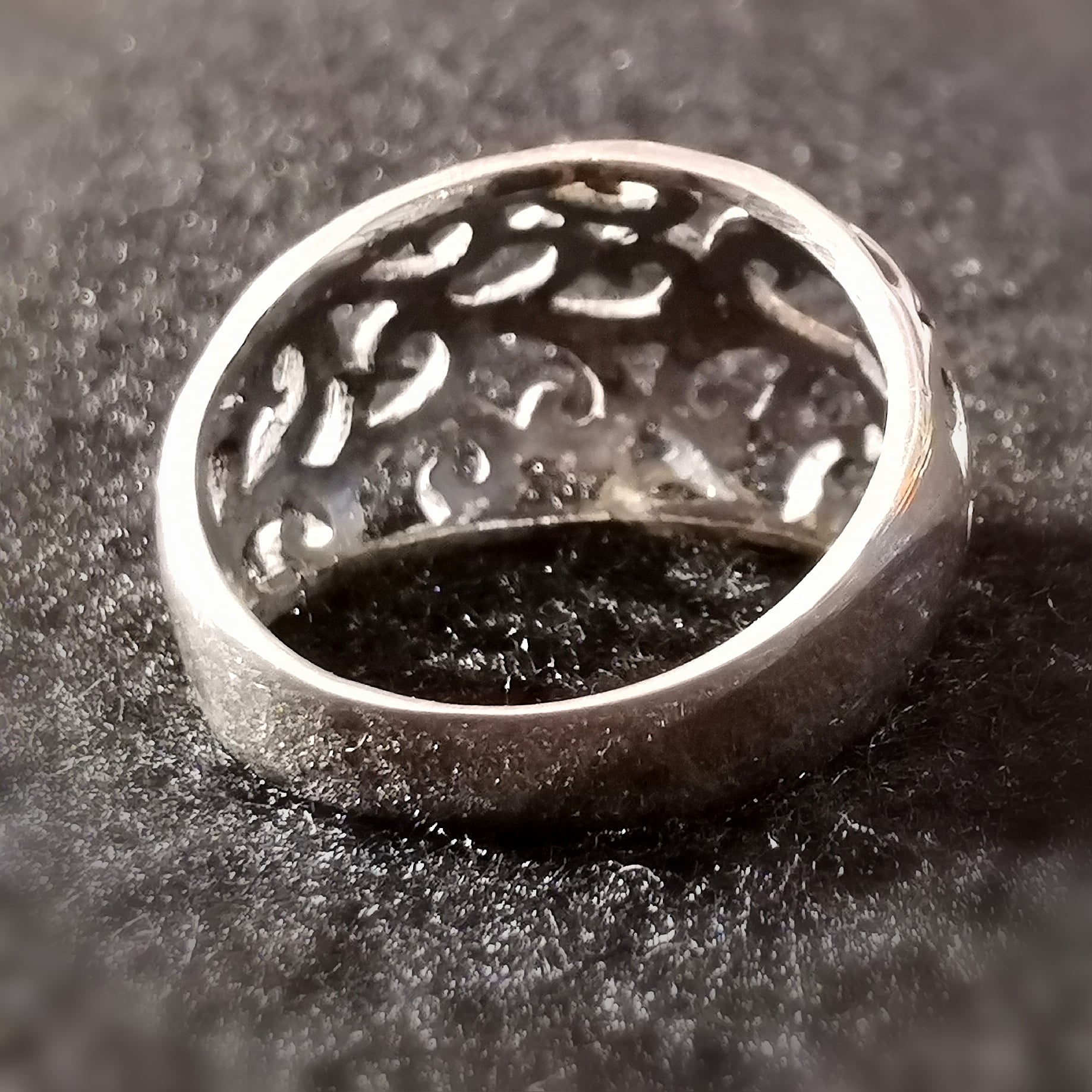 Ring Sterlingsilber Rankenmuster
