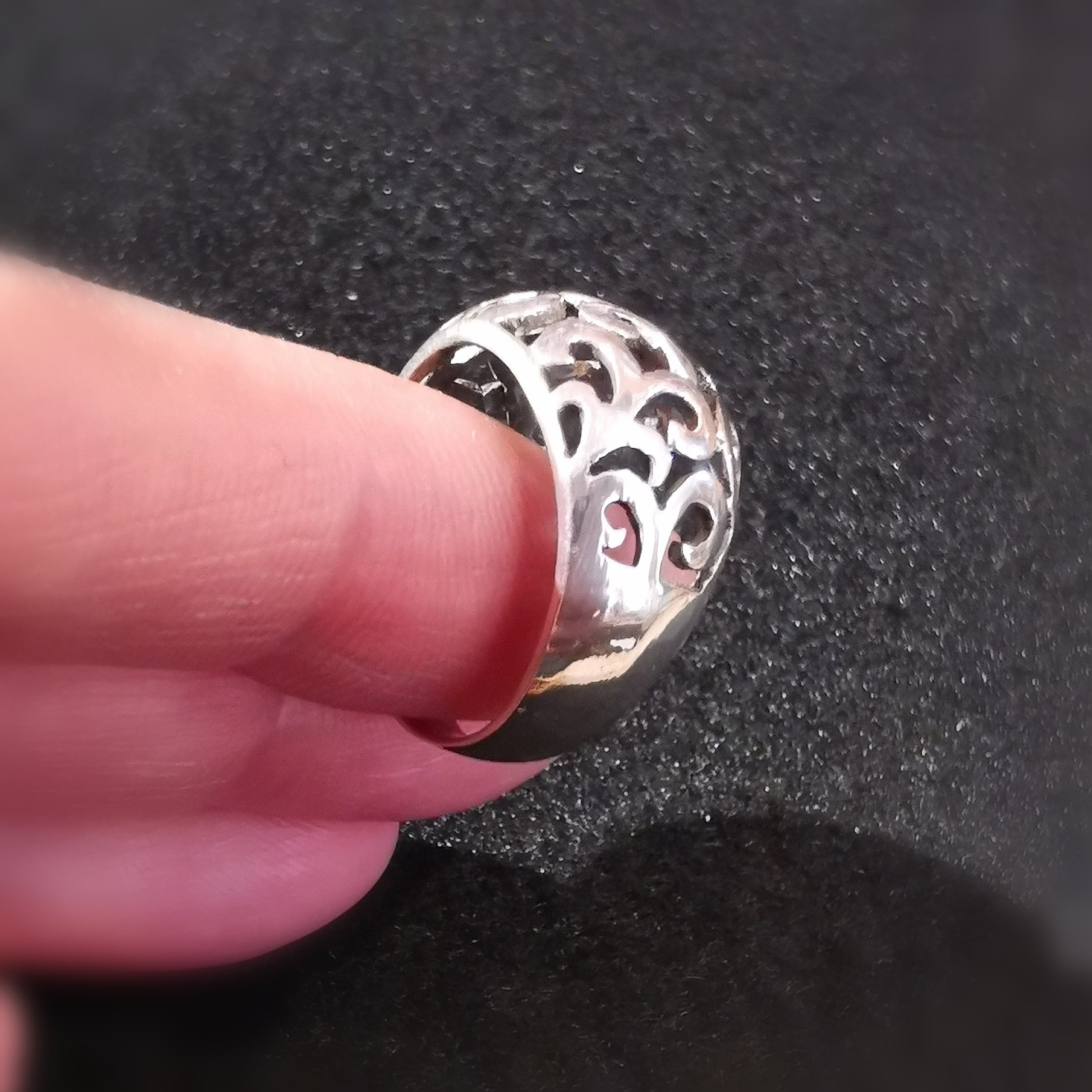Ring Sterlingsilber Rankenmuster