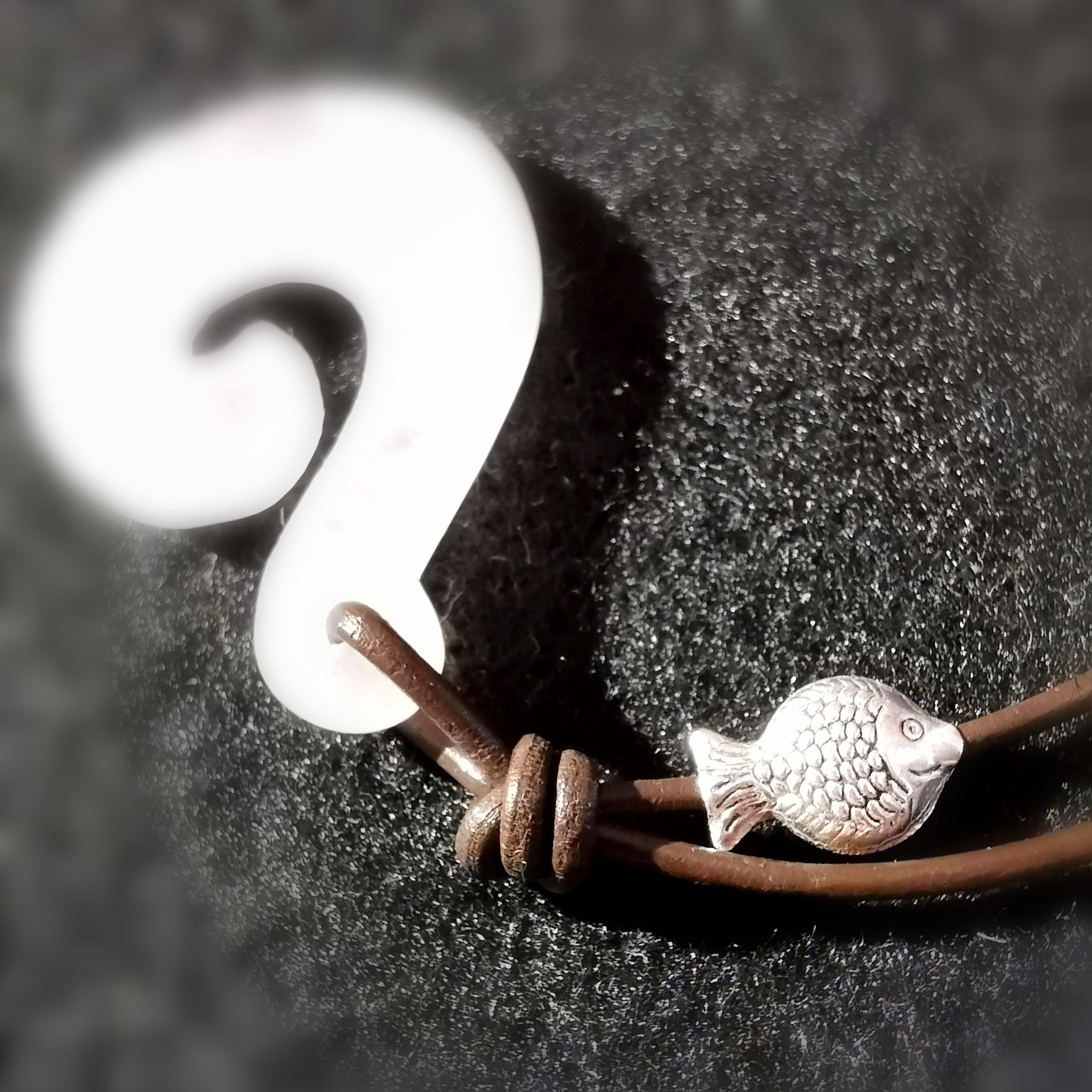 HEI MATAU Angelhaken Maori Edelstein Heilstein Talisman Karma Kette, geweiht - neue Kraft
