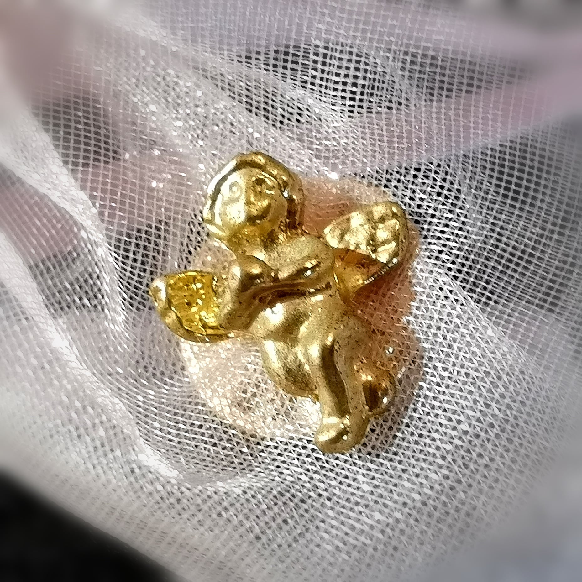 Engel Pin Ansteck Schmuckstück, Karma Anstecker / Anstecknadel, geweiht, make a wish, wünsche dir ´was, Liebe Schutz Kraft - Visionen