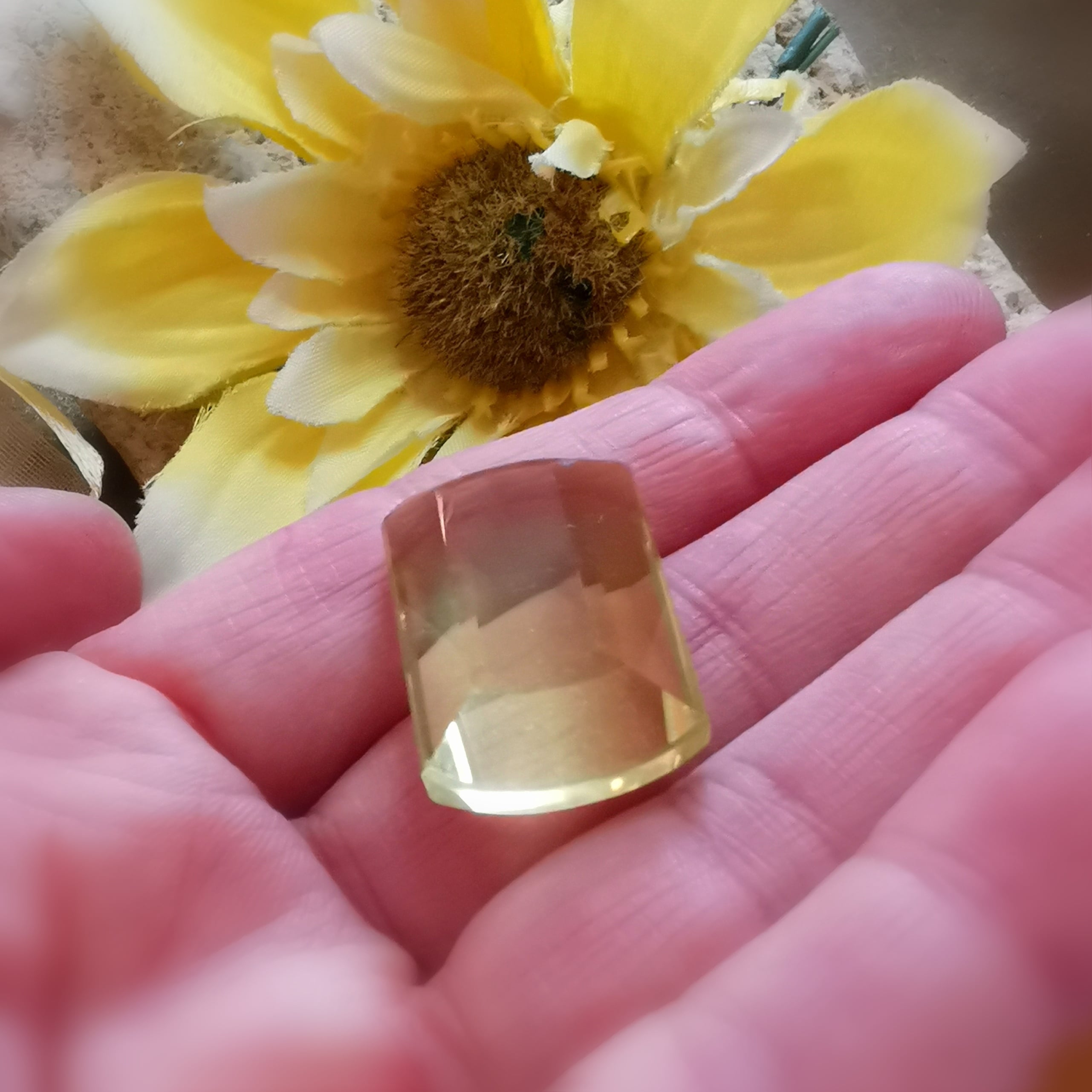 Citrin Sonnenlicht Karma Chakra Heilstein, Meditation und Edelstein Talisman, Freude und Mut