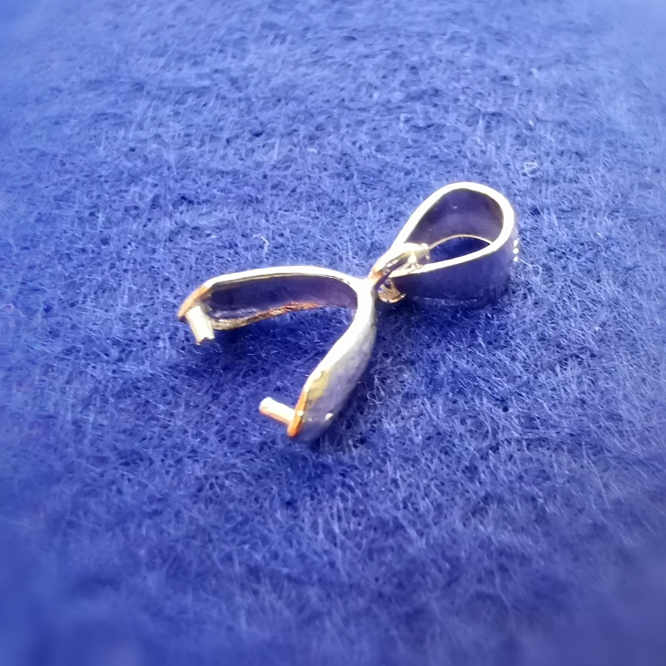 Sterling silver gemstone clip