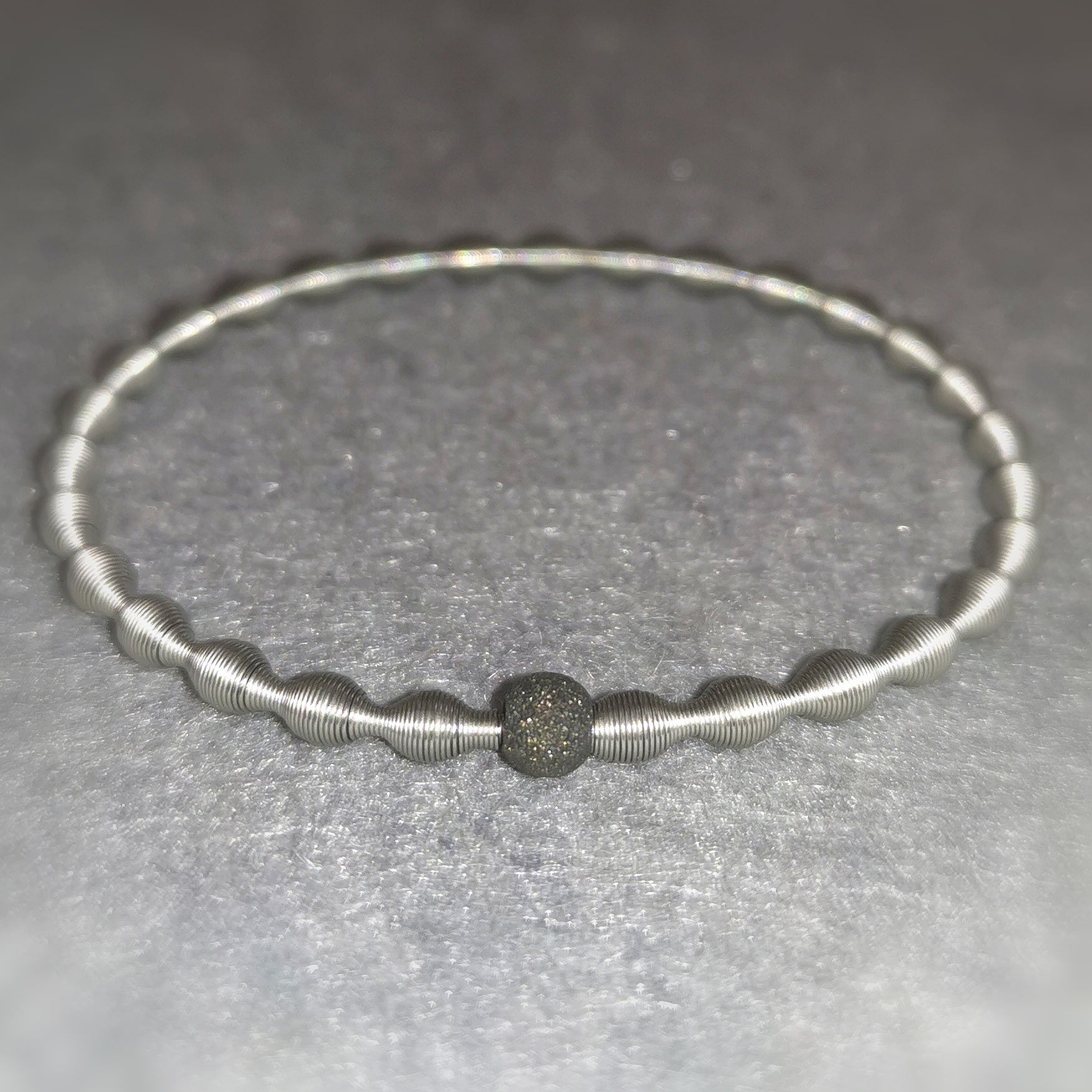 🌀 Pulsera y tobillera de joyería en espiral – Símbolo de flujo de energía e infinitud