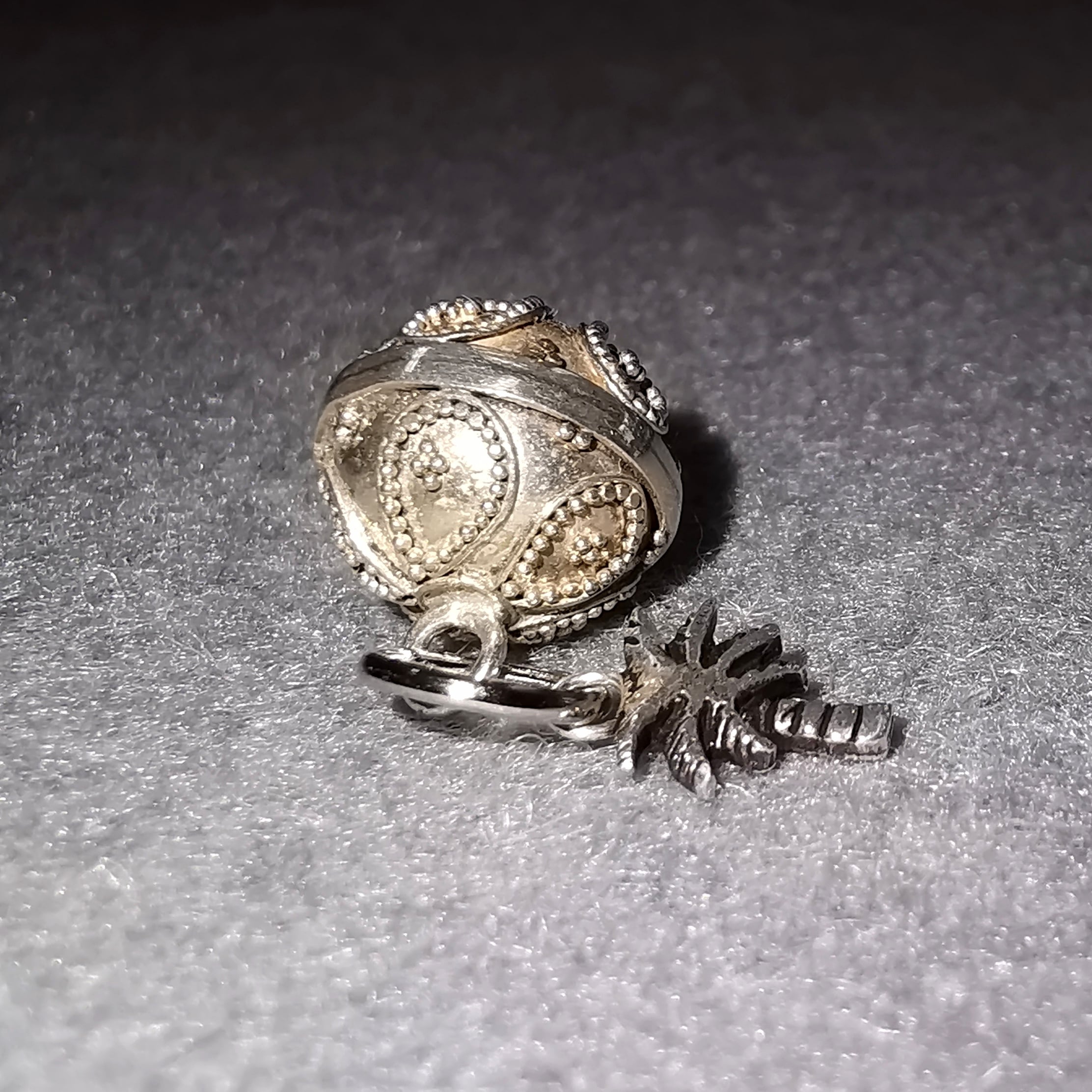 ✨ Mallorca Angel Caller Sound Ball Charm – Palm for relaxation & peace ✨