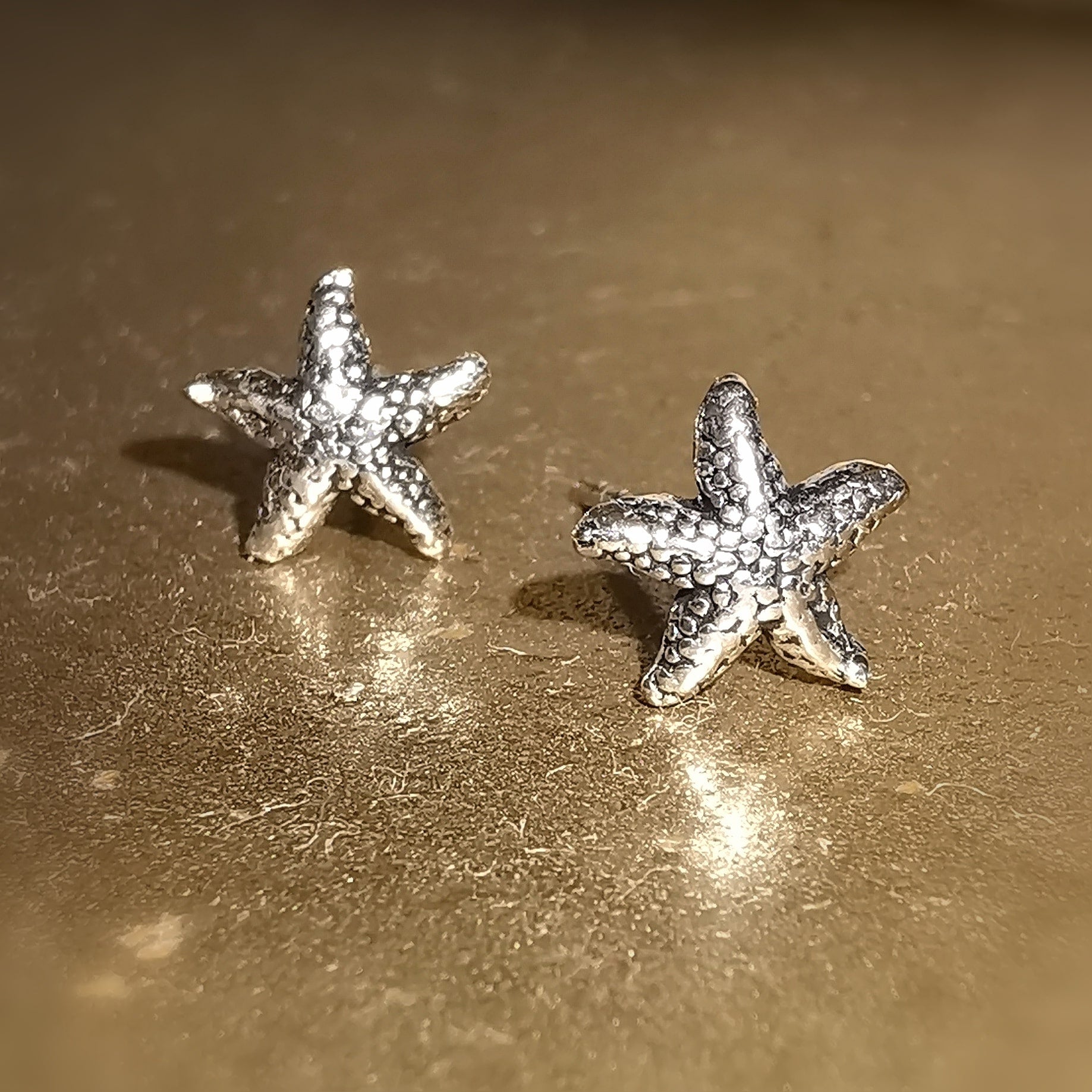 ✨ Seestern mini Sterlingsilber Design Ohrstecker