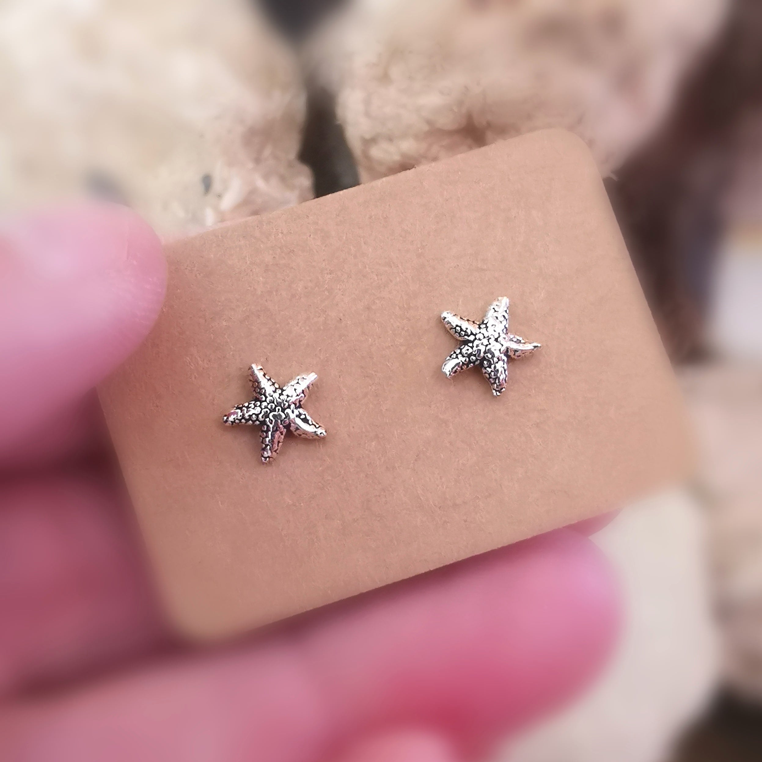 ✨ Seestern mini Sterlingsilber Design Ohrstecker
