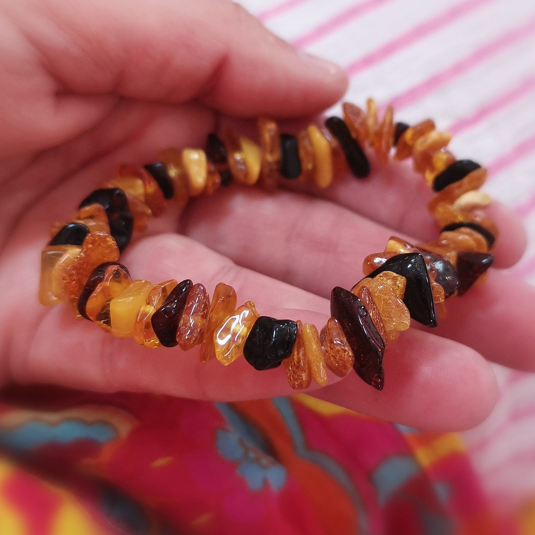🌞 Earth Power Sunstone Amber Classic – consecrated for, joy of life & inner warmth