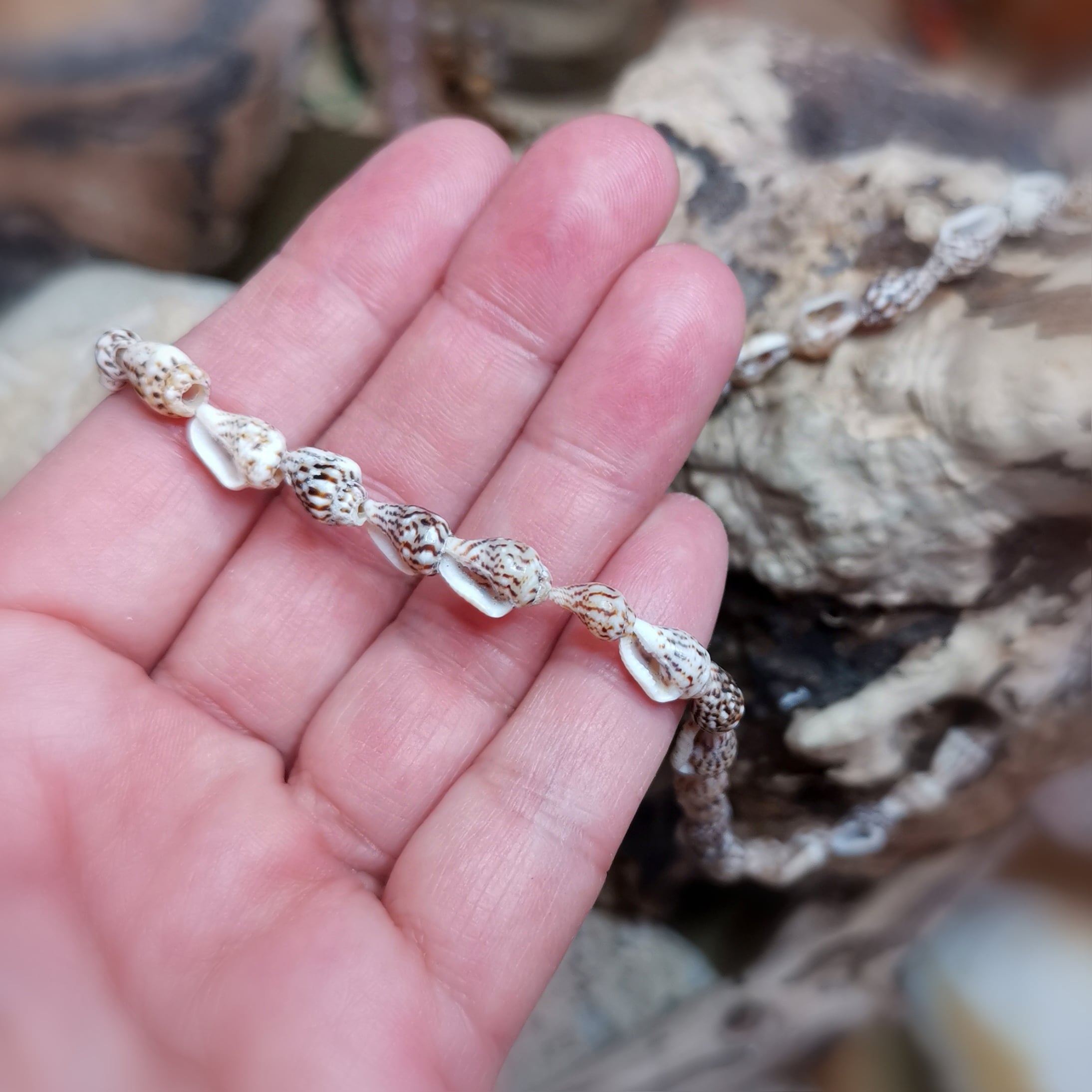 🐚 Muschel Hippie Kette – geweiht für Leichtigkeit, Schutz & Momente des Glücks