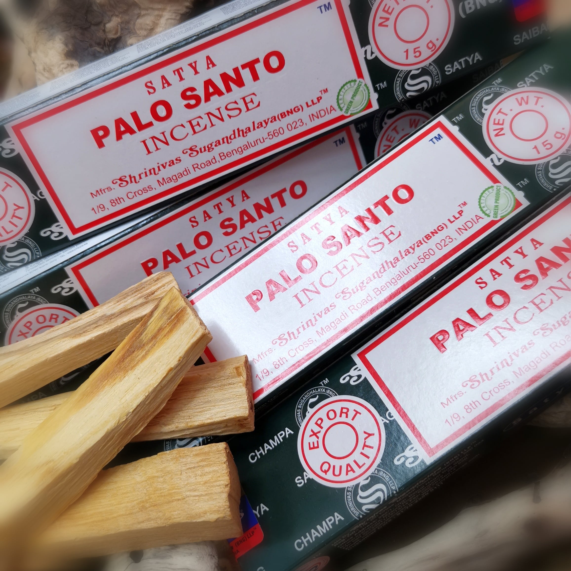 🪵 Palo Santo Räucher Set – für Meditation, Rituale & energetische Reinigung
