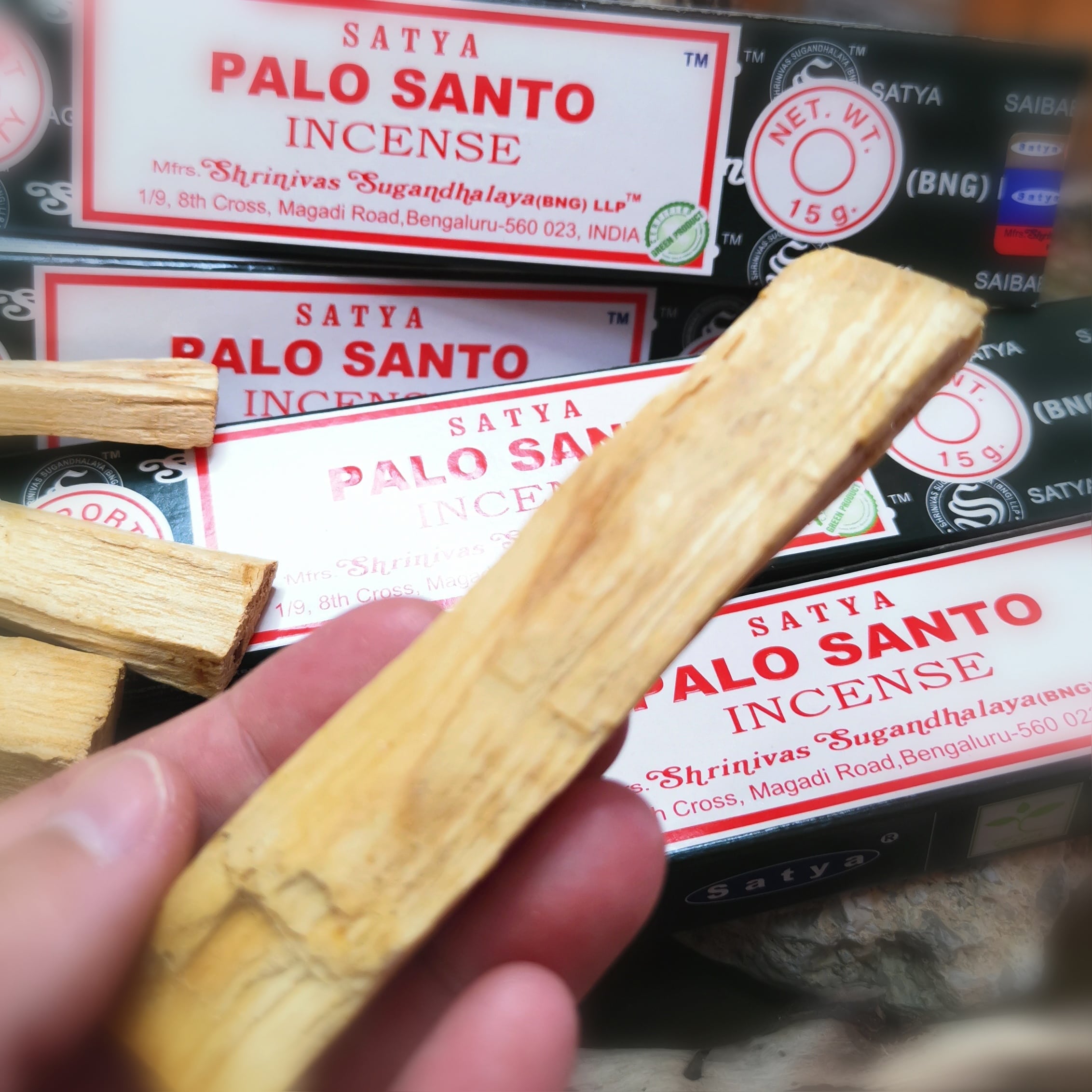🪵 Palo Santo Räucher Set – für Meditation, Rituale & energetische Reinigung