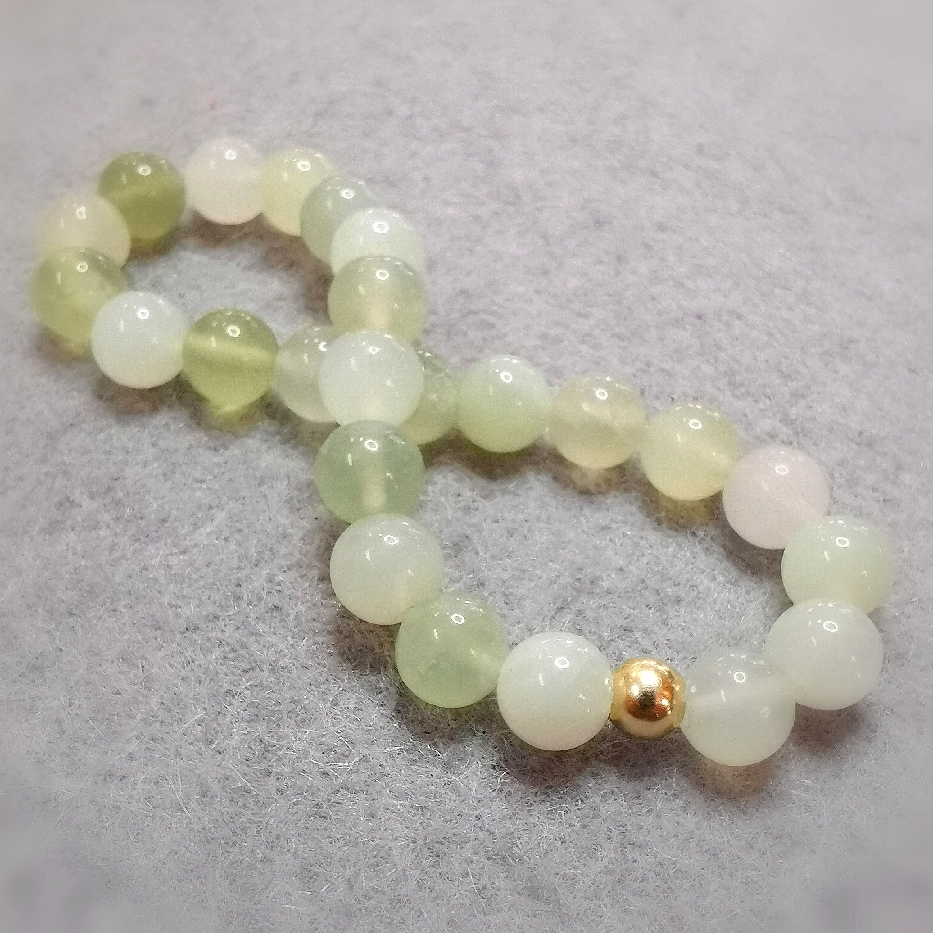 💚 Jade Serpentin Edelstein Armband M – geweiht für Gesundheit, Loslassen & neue Kraft