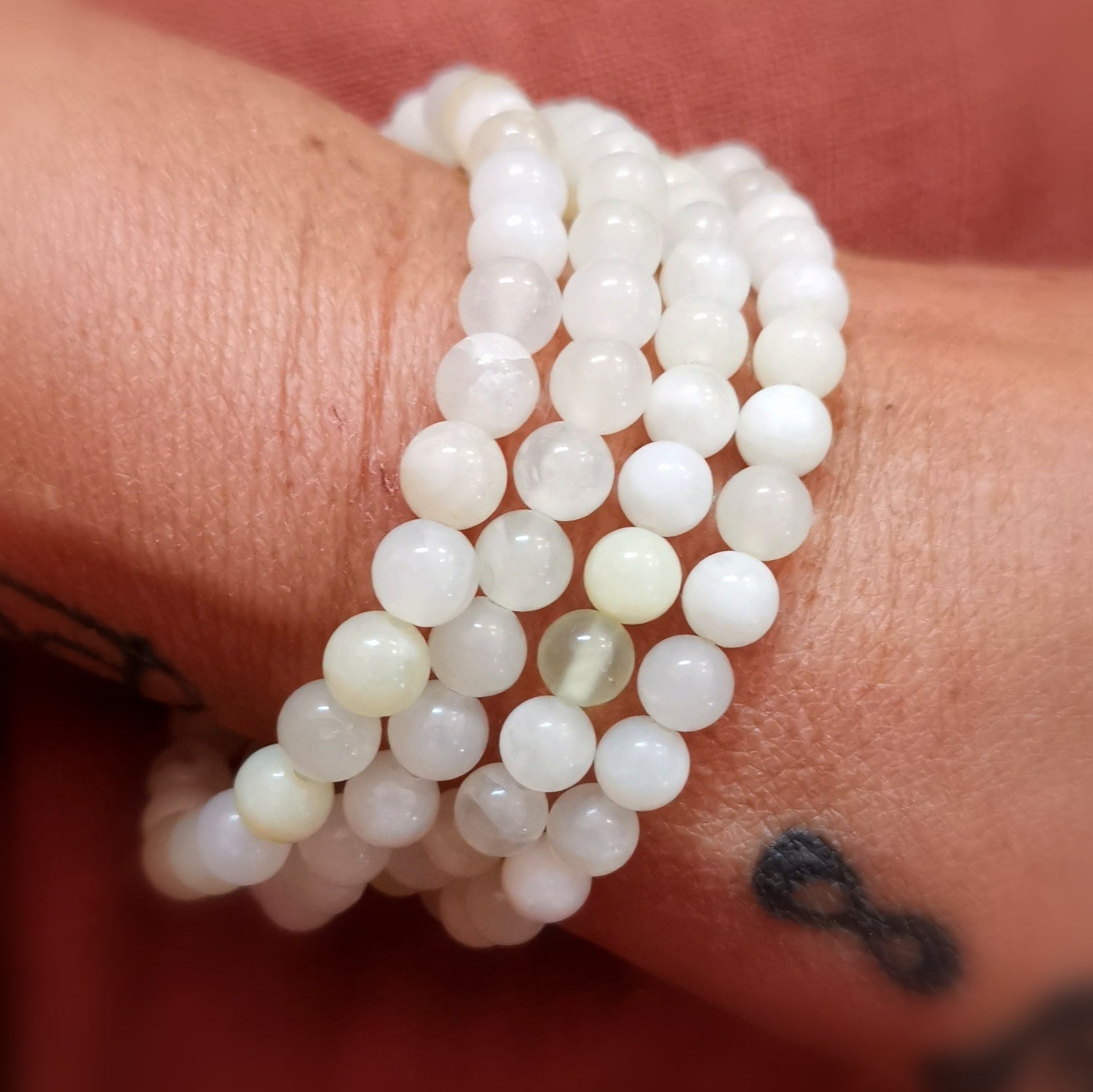 💚 Jade-Serpentin Edelstein Armband – geweiht für Harmonie, Herzöffnung & Realismus in Beziehungen