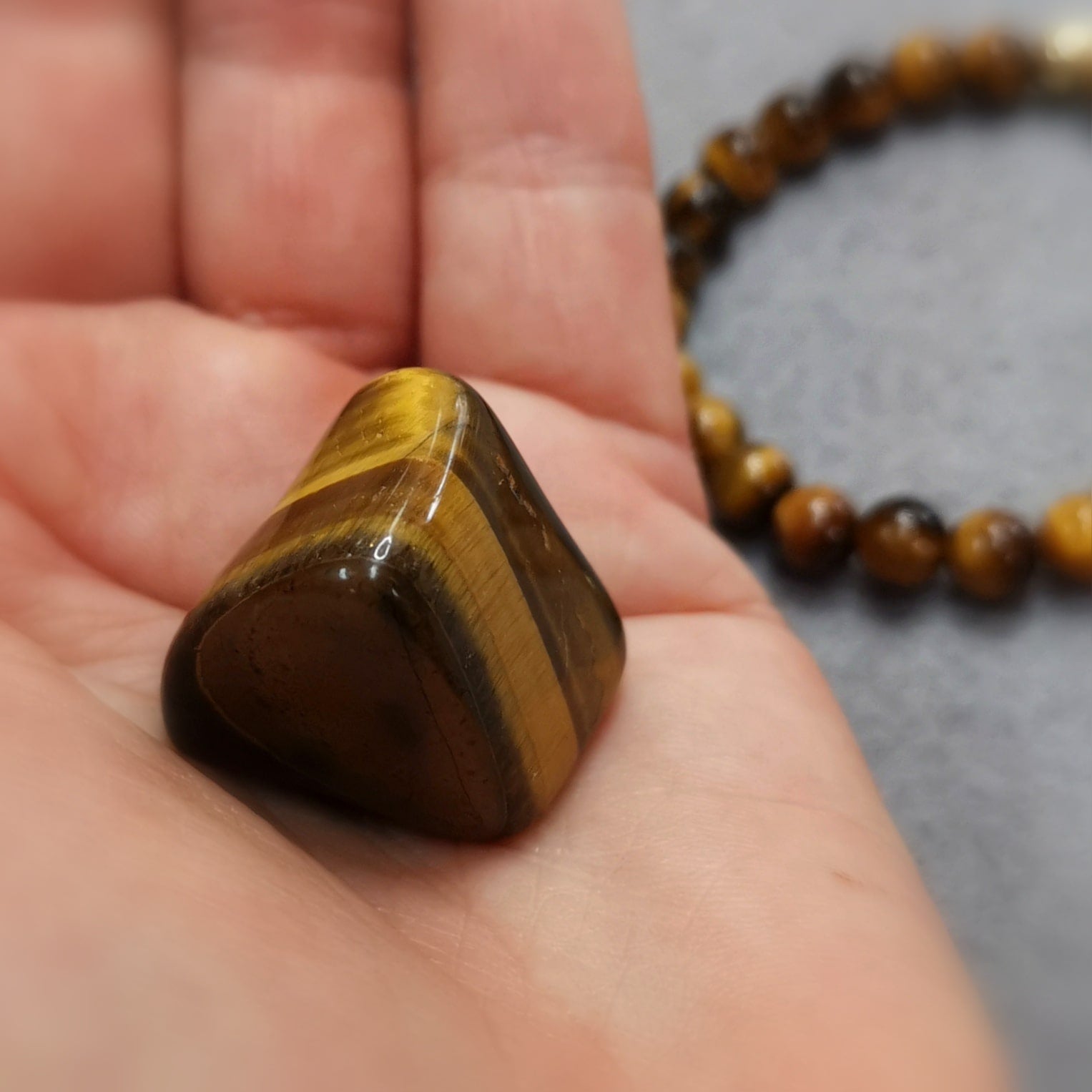 🐯 Tiger's Eye & Sandalwood Children's Bracelet Set – Clarity, Courage & Inner Strength