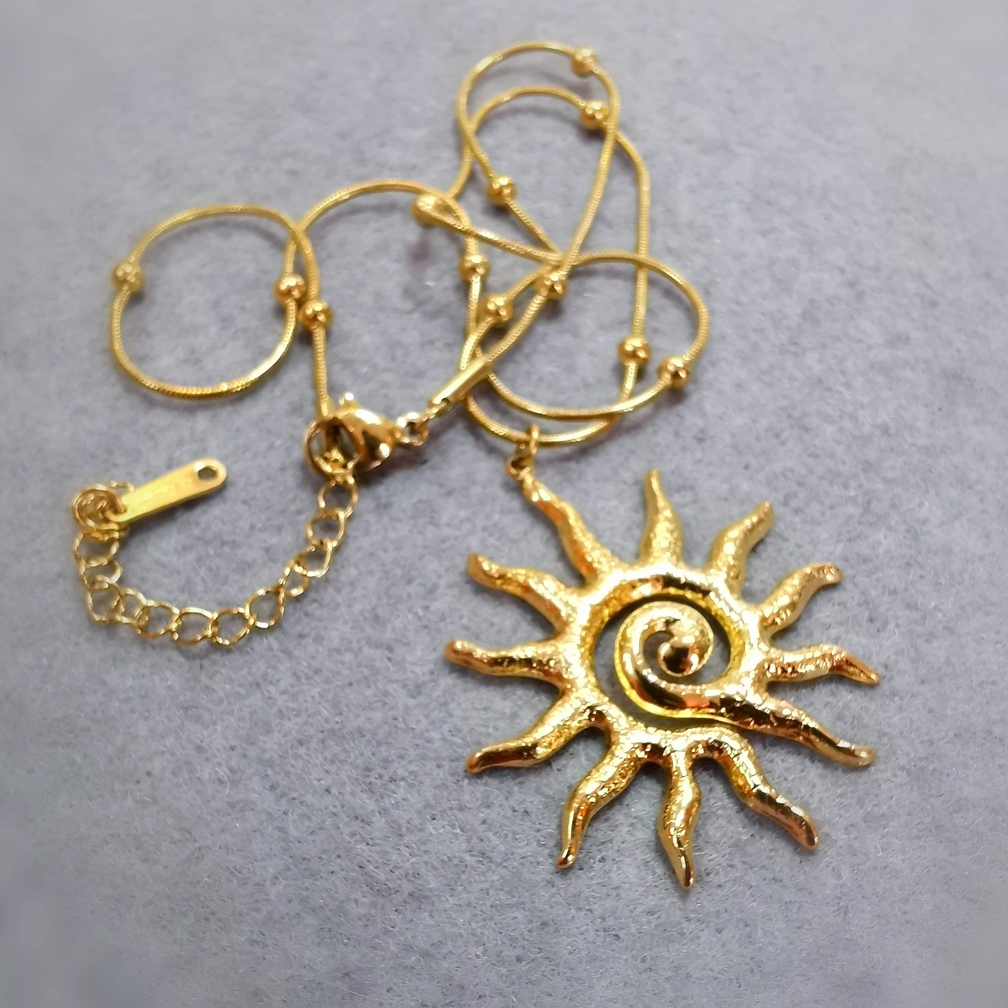 🌞 Energie Sonne Karma Kette – geweiht für Licht, Lebenskraft & innere Strahlkraft