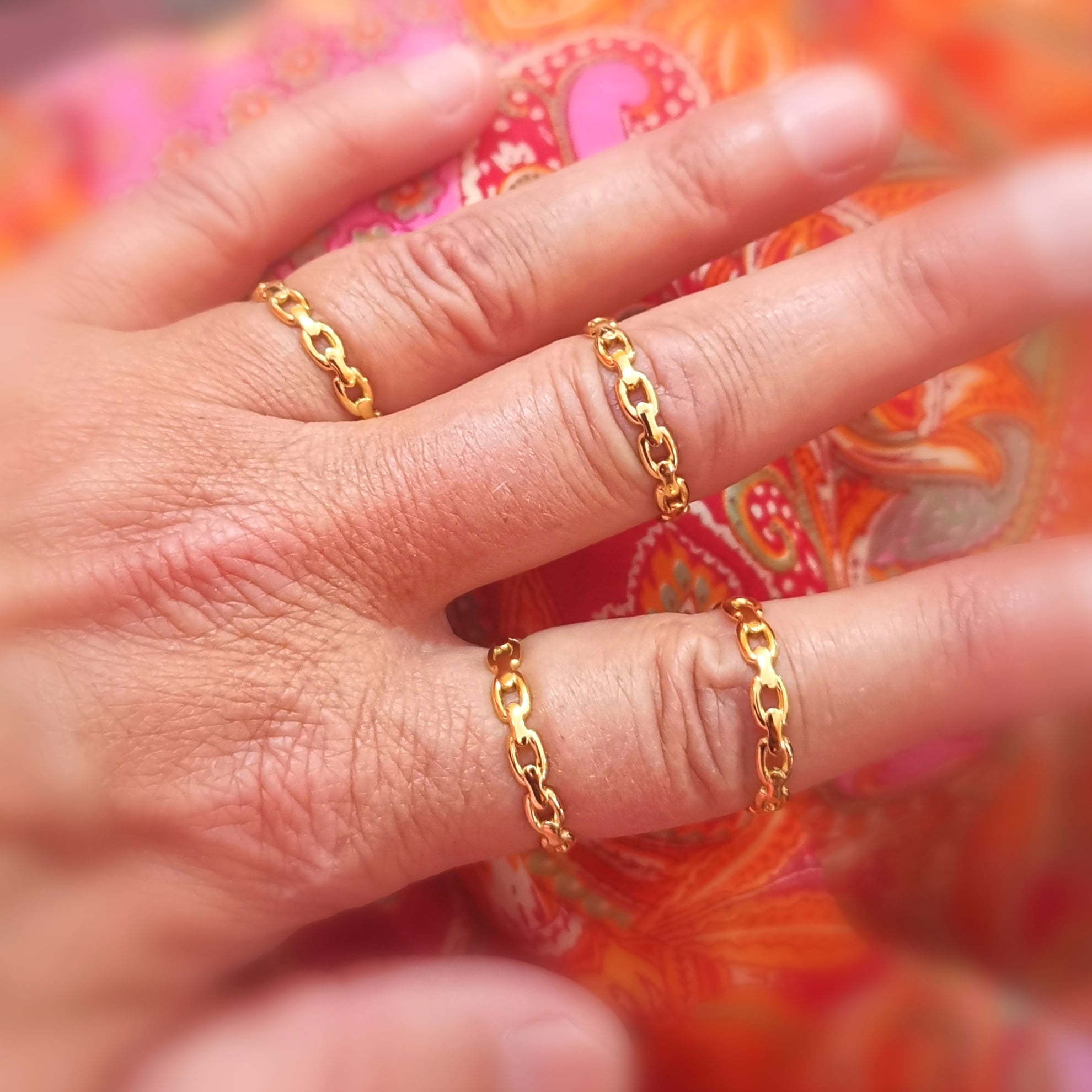 Boho Gold: Be You Edelstahl Ring – Eigenliebe & Stärke
