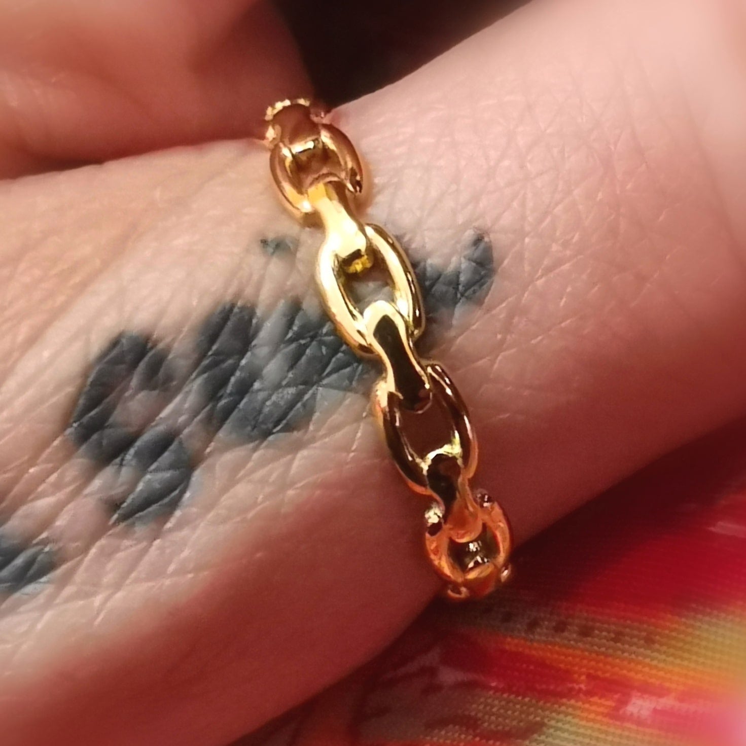 Boho Gold: Be You Edelstahl Ring – Eigenliebe & Stärke