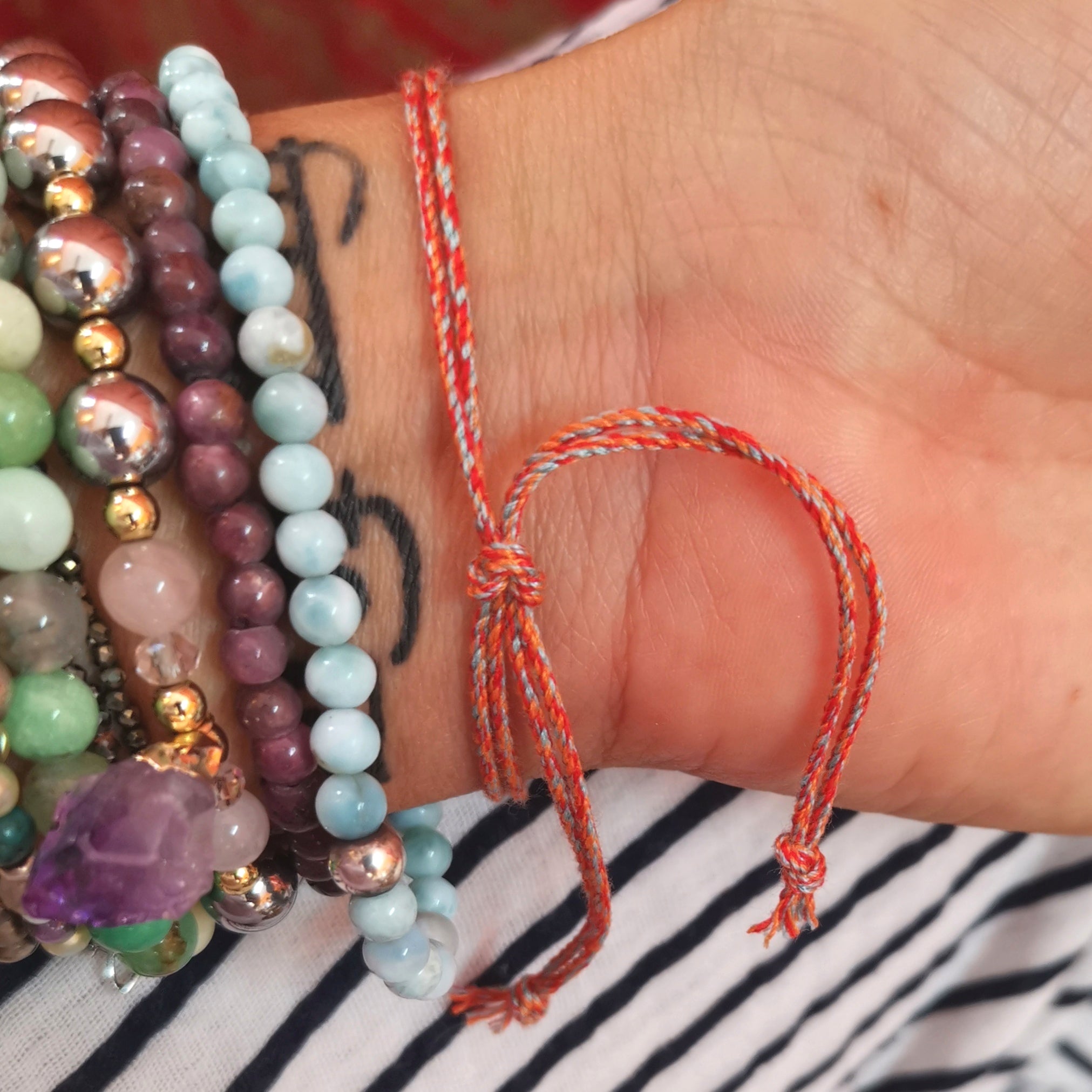 Lebenskreis Karma Armband – „lebe deinen Traum“