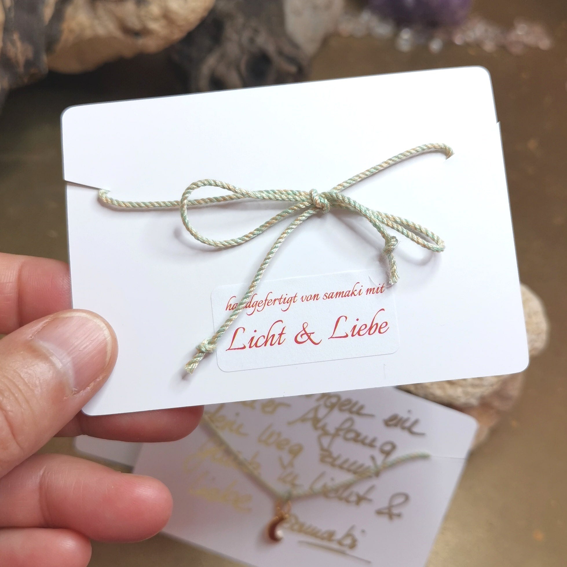 Permanent Yoga Armbändchen – Neumond Reminder von Mallorca
