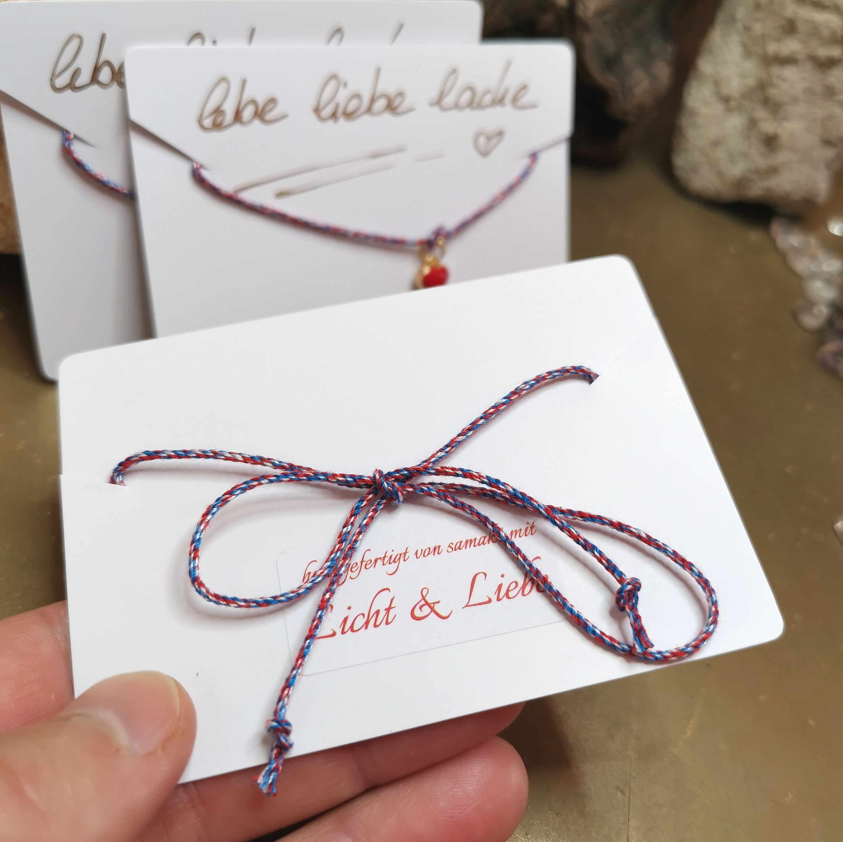 Yoga Armbändchen – Kraft des Herzens Permanent Karma Reminder