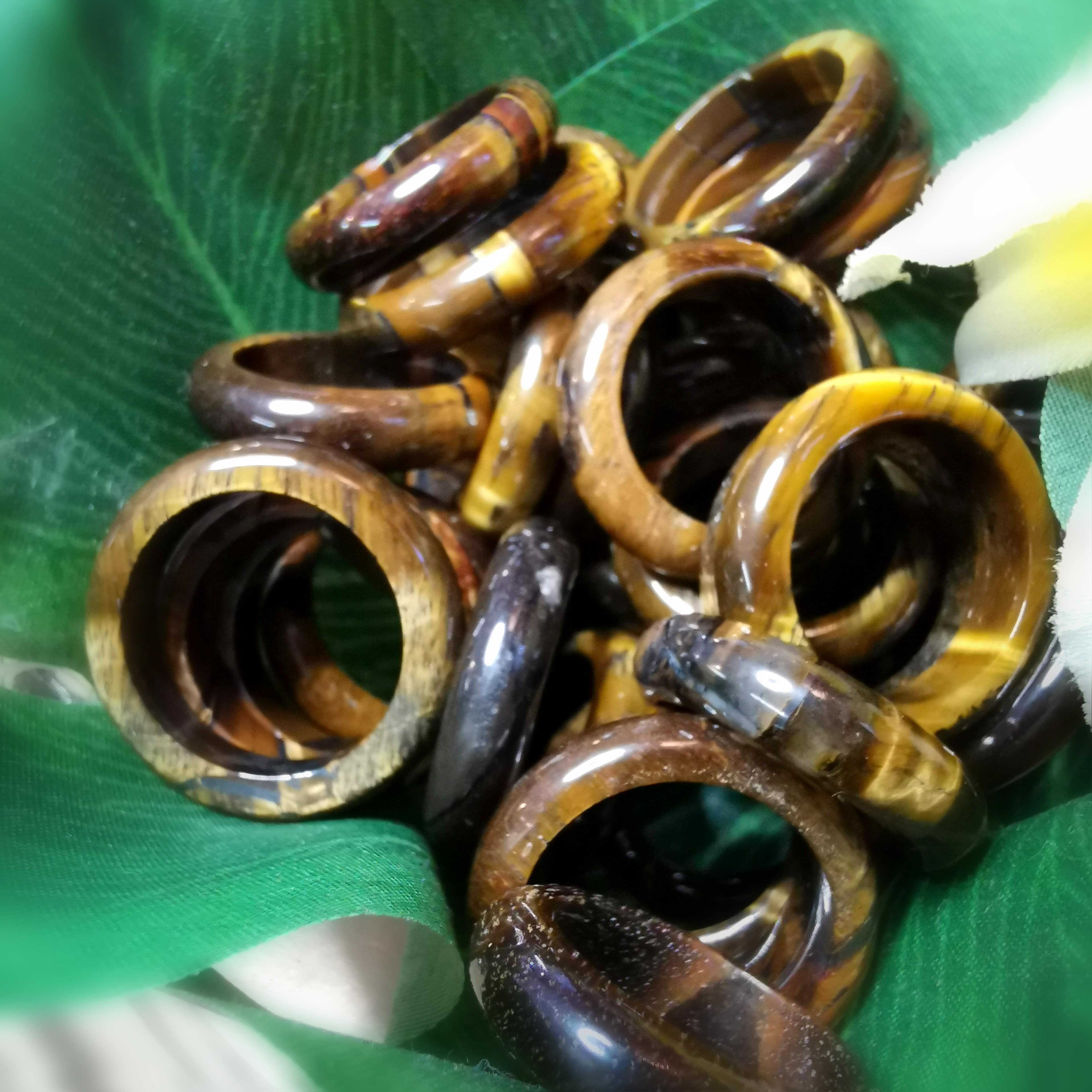 Tigerauge Edelstein Ring – Kraft, Fokus & innere Sonne