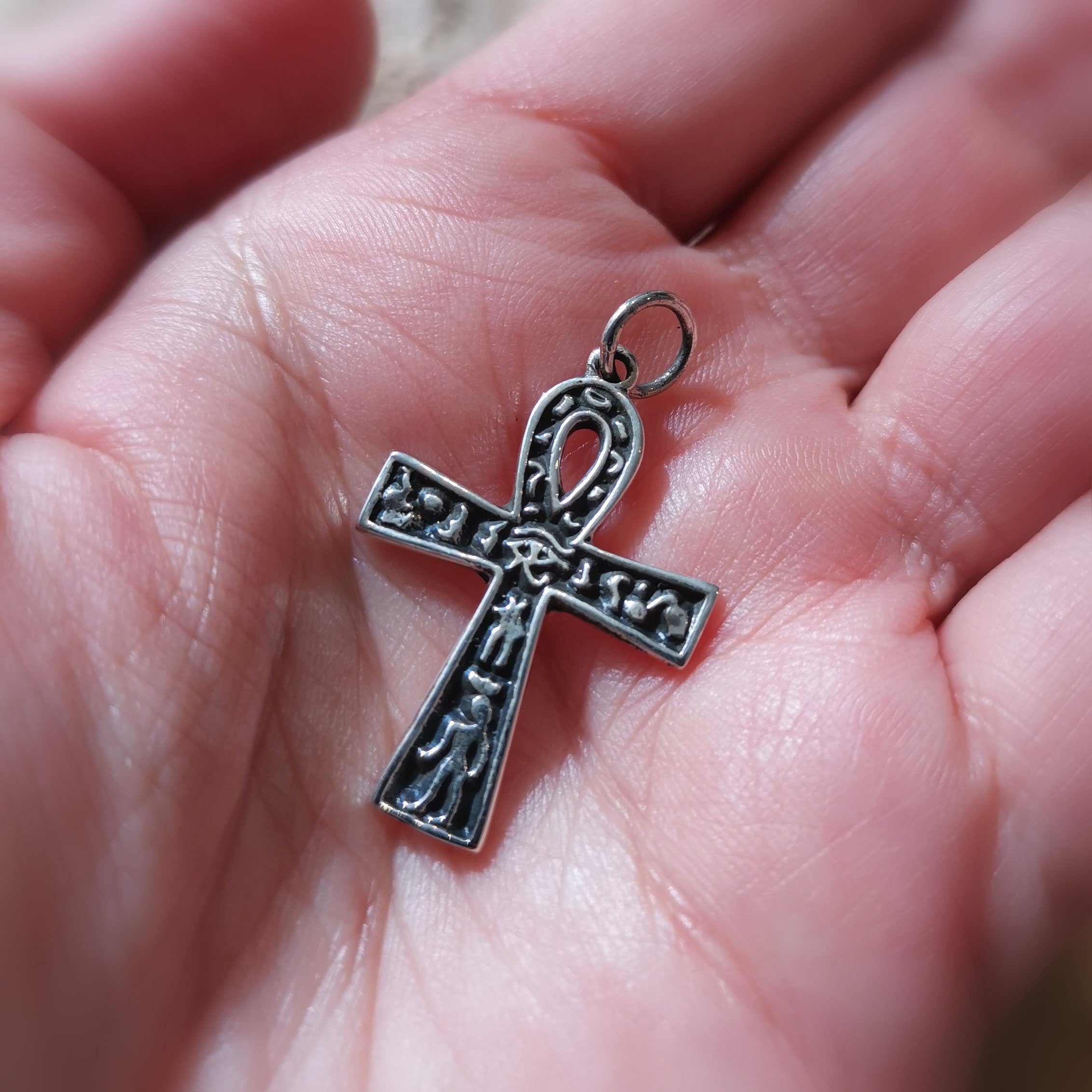Ankh Kreuz Anhänger – geweiht für Lebensenergie & Schutz
