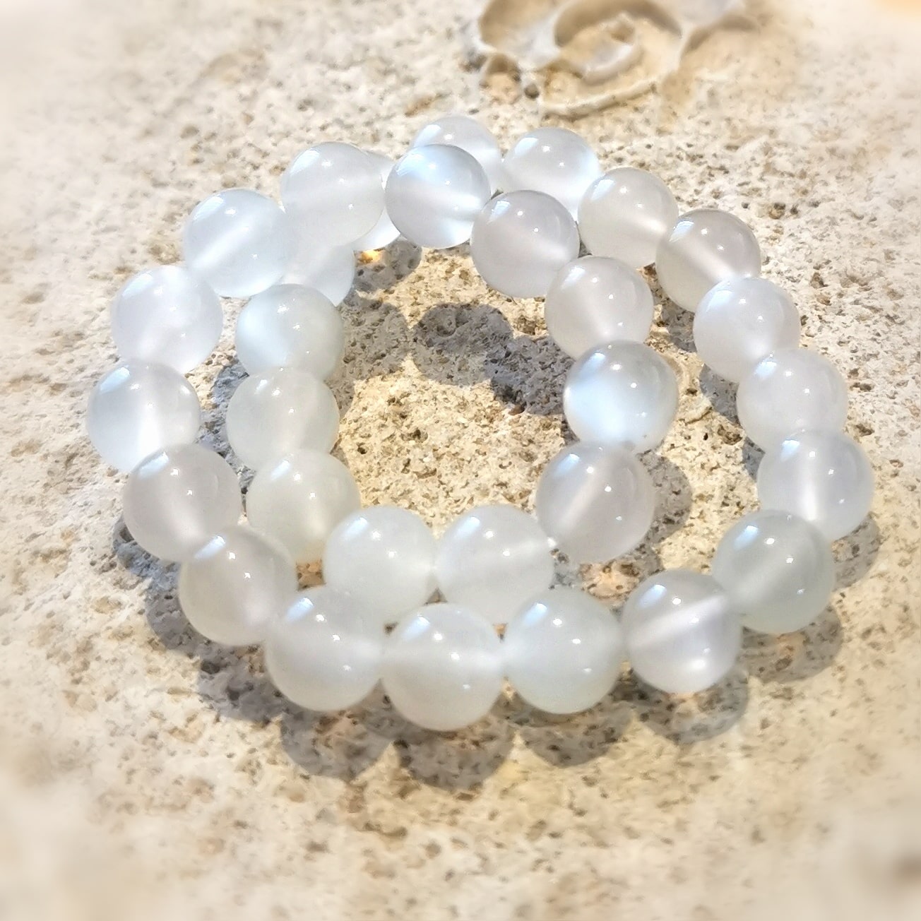 Mondstein „la luna“ Edelstein Armband – für Licht, Liebe & weibliche Intuition