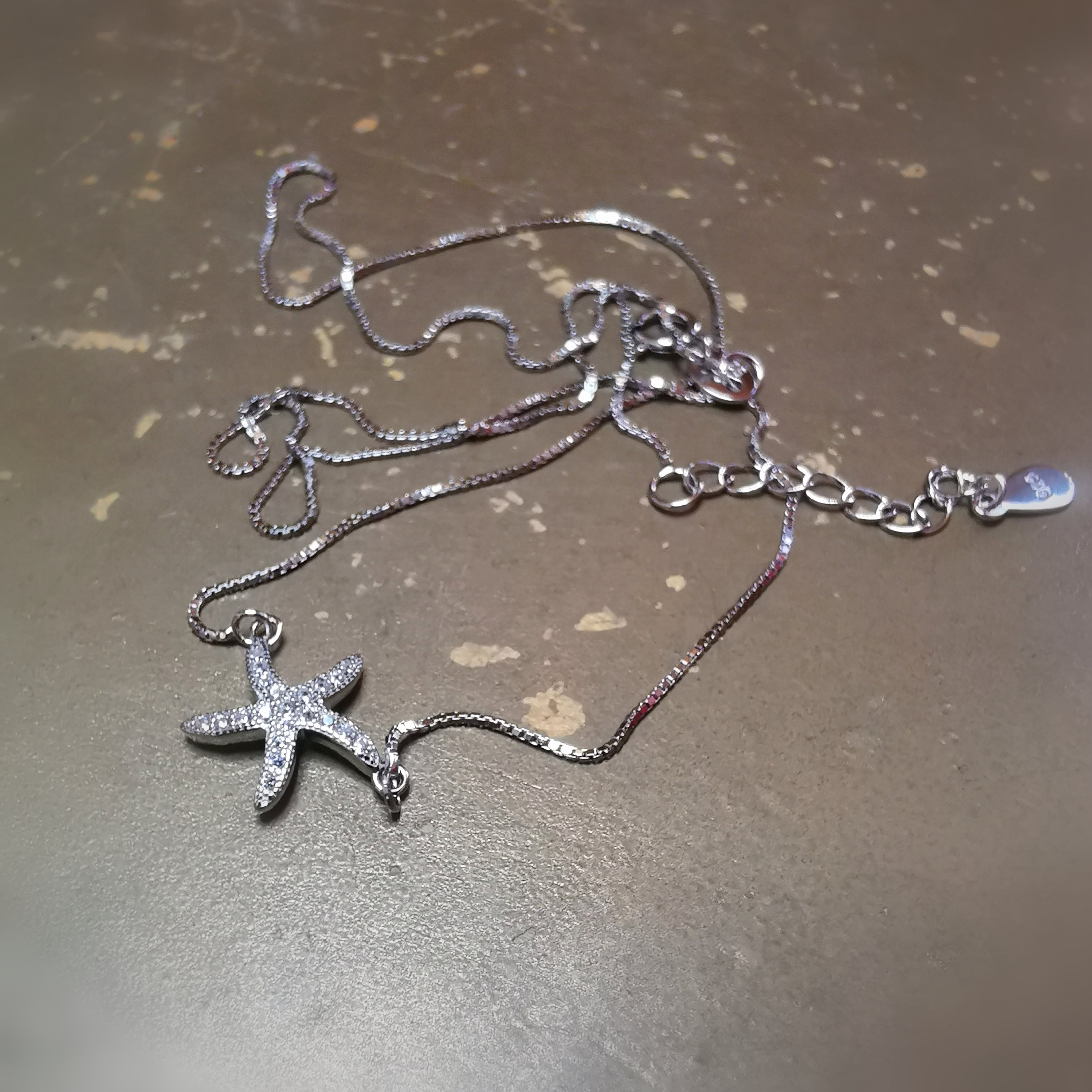 Seestern Zirkon Karma Kette – geweiht für Vertrauen, Hoffnung & Wunder