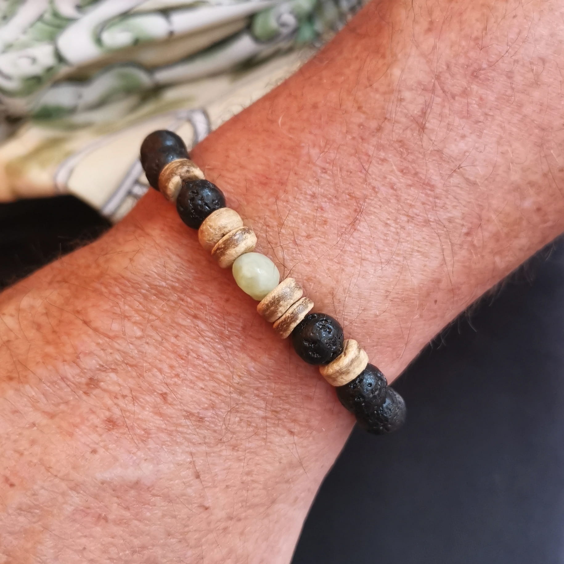 Lava Jade Armband – geweiht für Erdung, Lebensfreude & neue Kraft