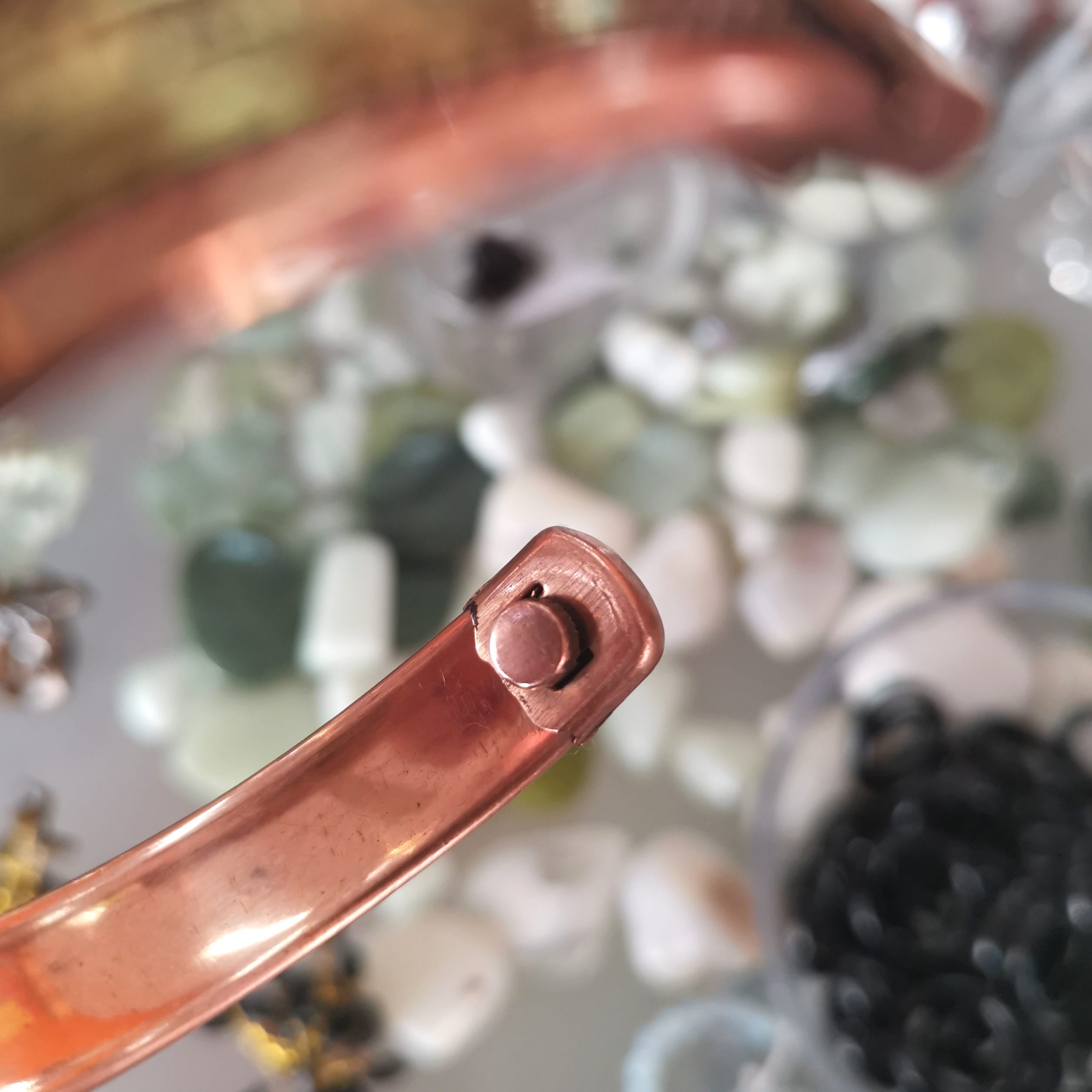 Kupfer Magnet Armband Elefant Krafttier – Energiebringer, Stärke & Glück, geweiht