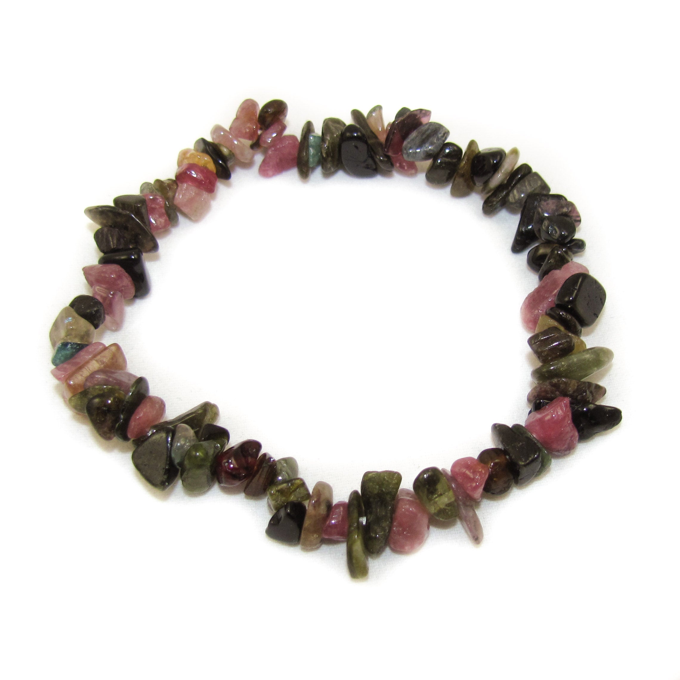 Turmalin Edelstein Heilstein Armband mehrfarbig - Lebensenergie