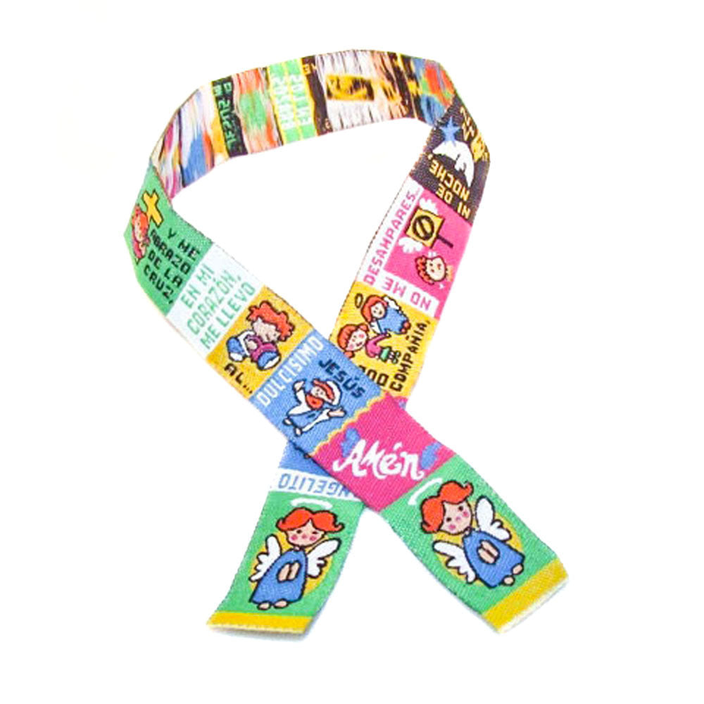 Glücksbringer Armband mit Schutzengel, Glück und Segen, bunt