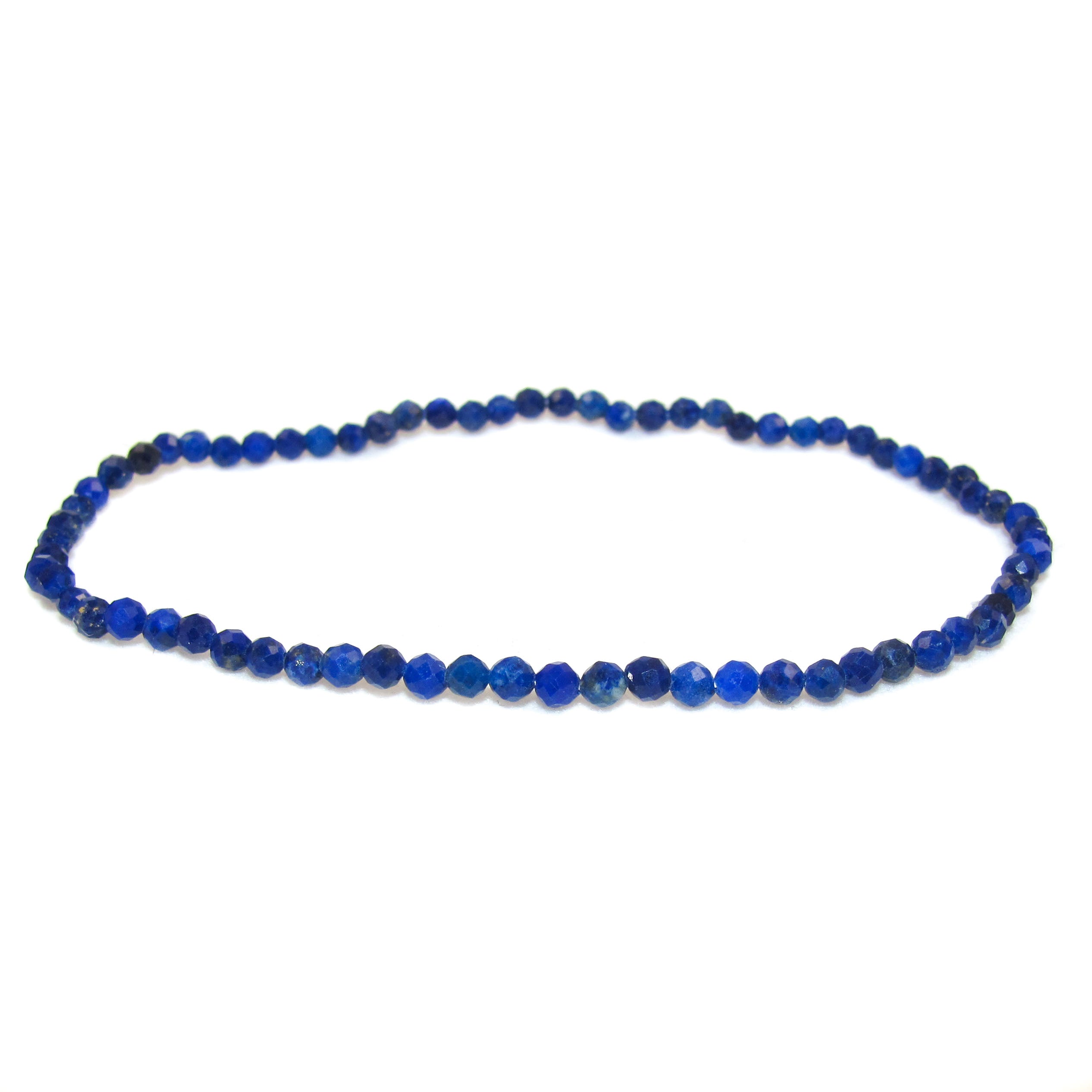 Lapislazuli Armband filigran, 2 mm Heilsteine, wellness Edelstein Schmuck