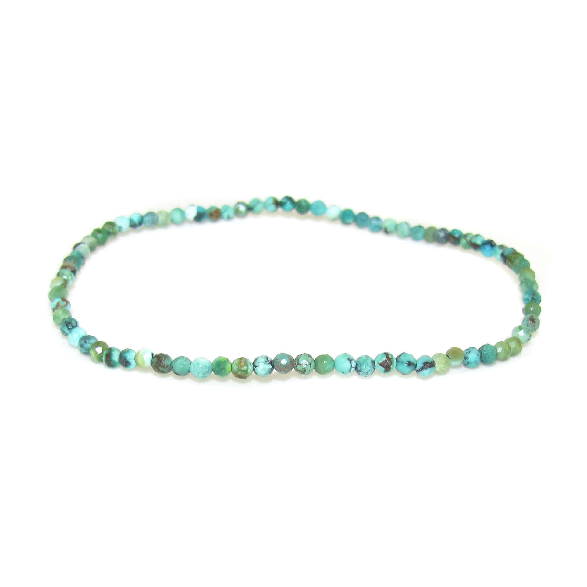 🩵 Türkis Natur Edelstein Armband 2 mm filigran, geweiht für Tatkraft & Selbstsicherheit