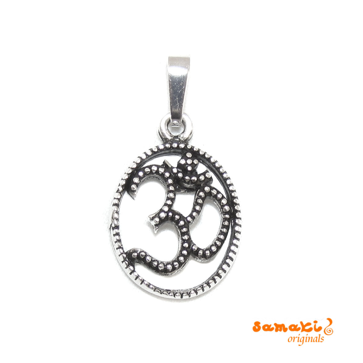 OM Anhänger Sterlingsilber, Symbol für inneren Frieden