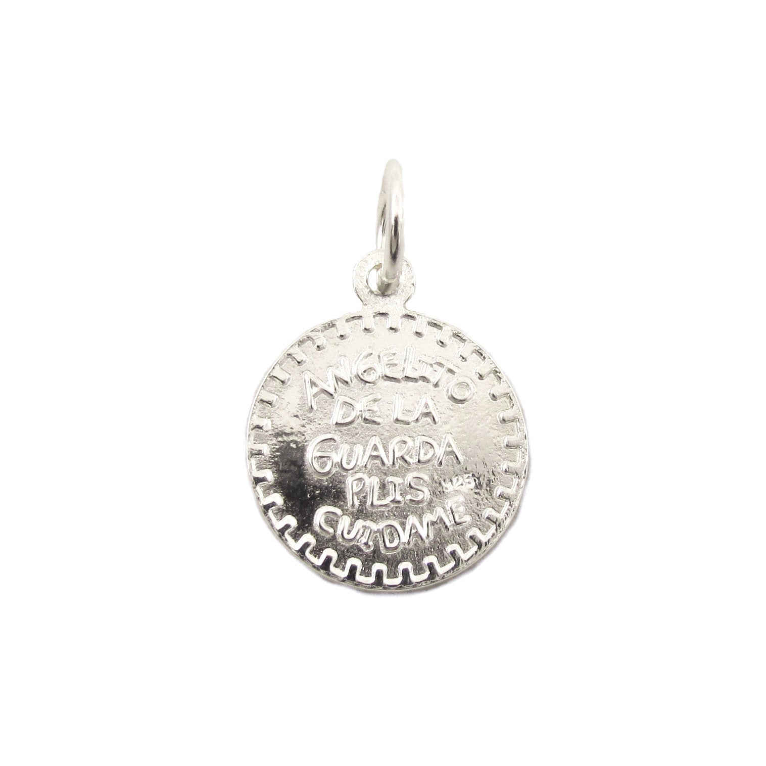 Schutzengel Mini Sterlingsilber Anhänger