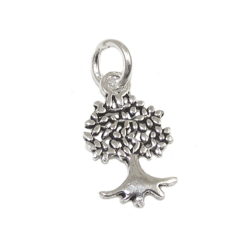 Lebensbaum Baum des Lebens Mini Anhänger Sterlingsilber