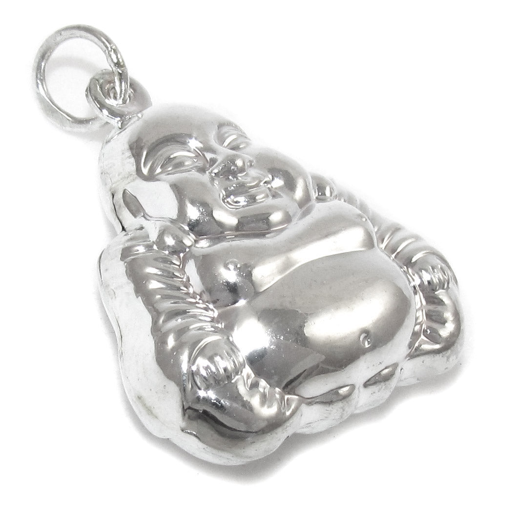 Buddha Glücksbringer Anhänger Sterlingsilber - Ruhe und Gelassenheit