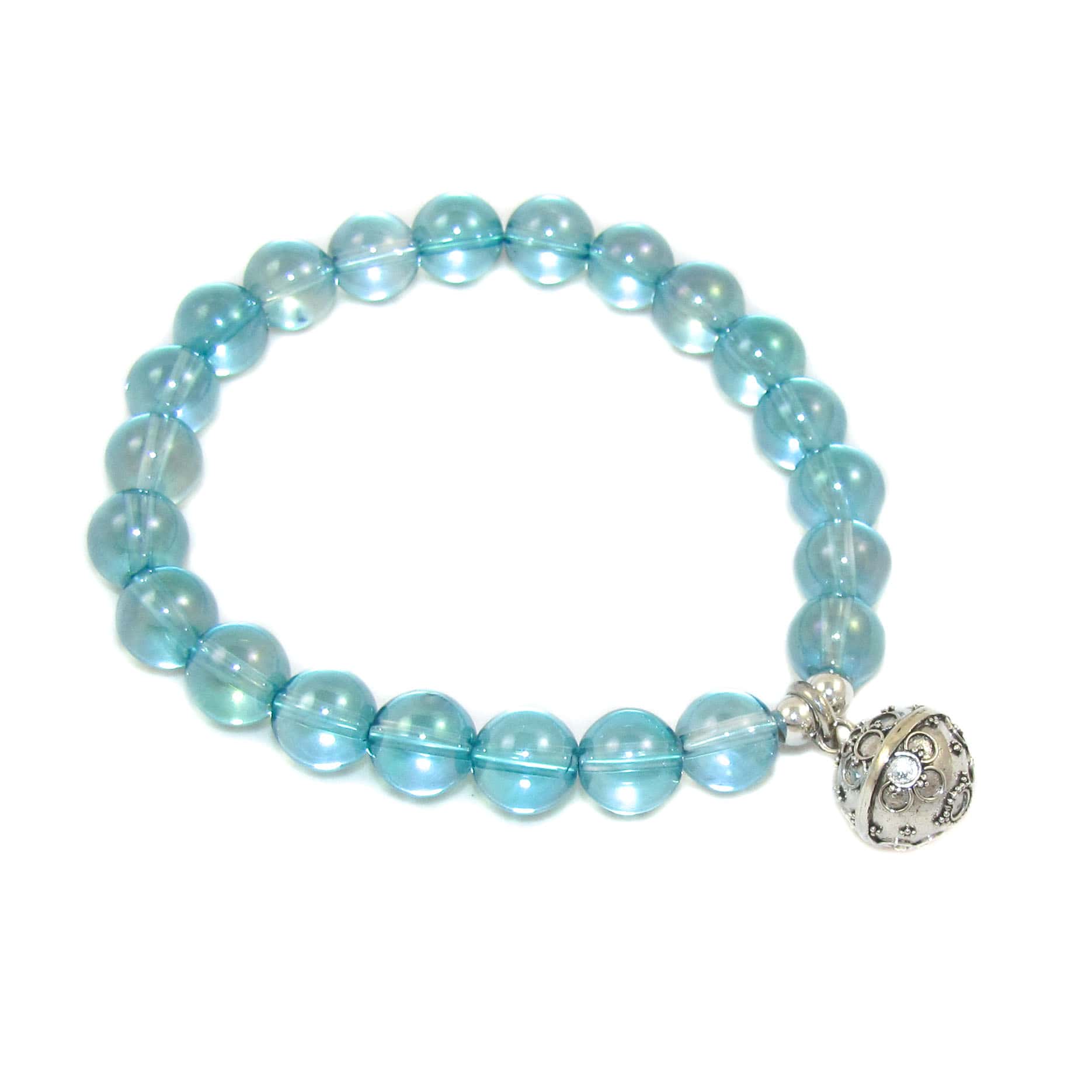 Engelsrufer Aqua Aura Karma Edelstein Armband - Karmaerlösung